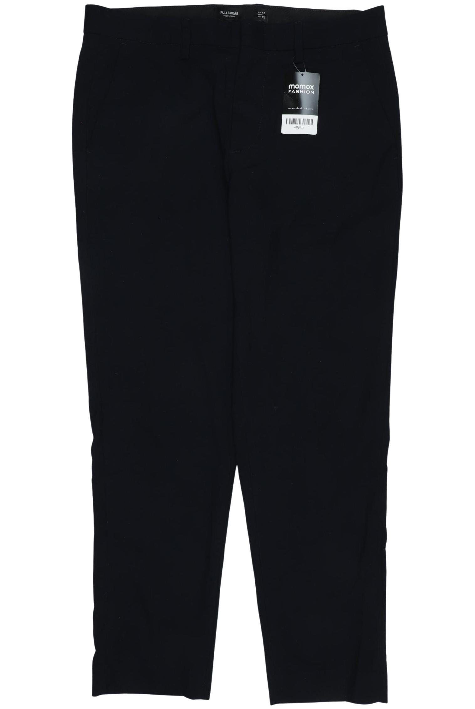 

Pull & Bear Herren Stoffhose, marineblau, Gr. 32