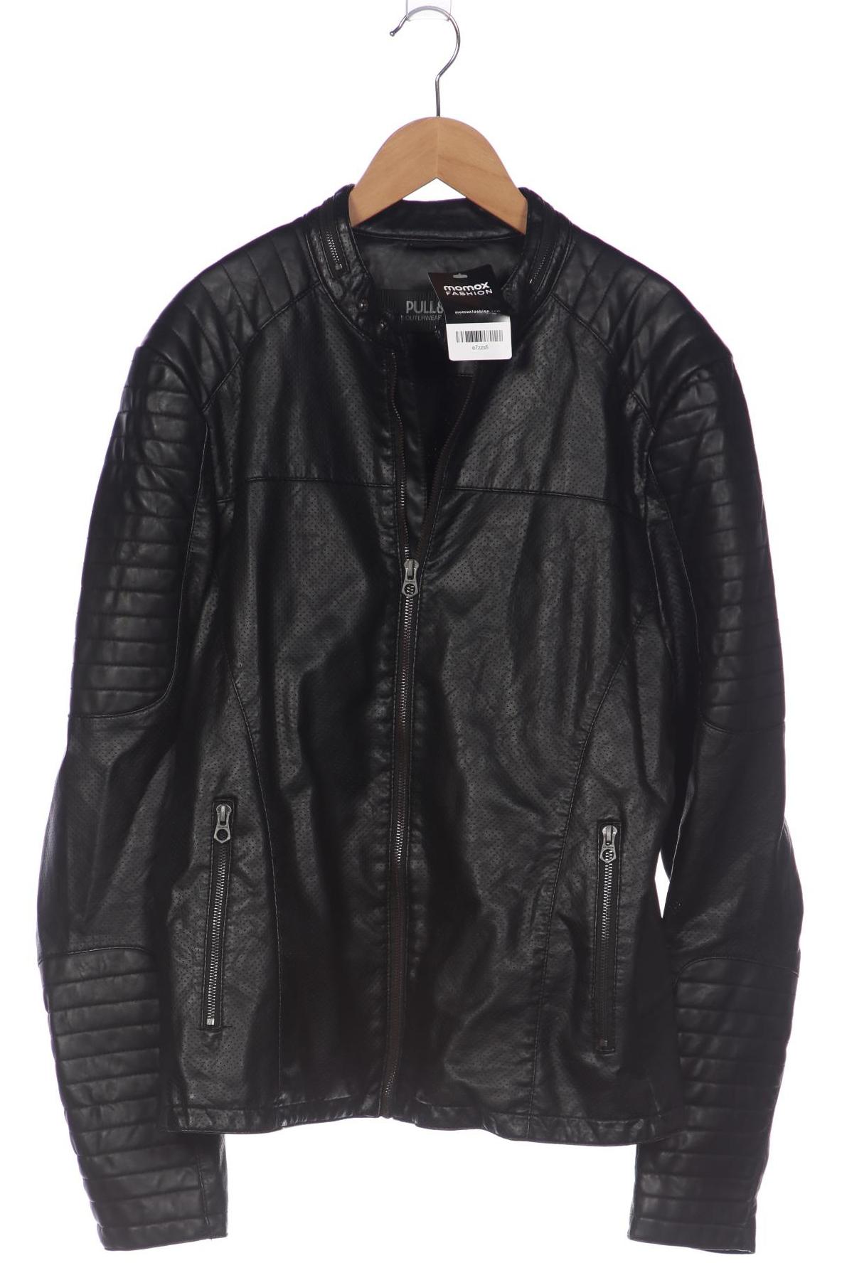 

Pull & Bear Herren Jacke, schwarz, Gr. 52