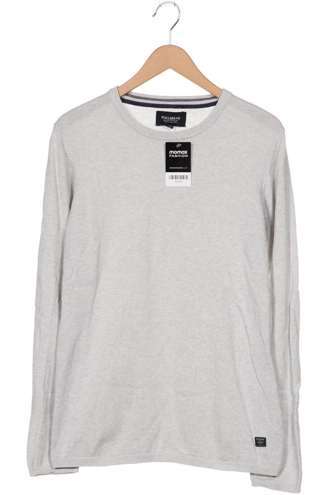 

Pull & Bear Herren Pullover, grau, Gr. 52
