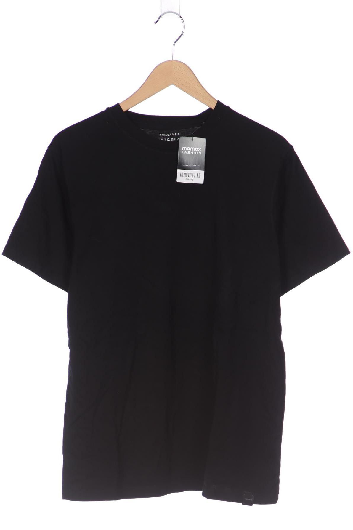 

Pull & Bear Herren T-Shirt, schwarz