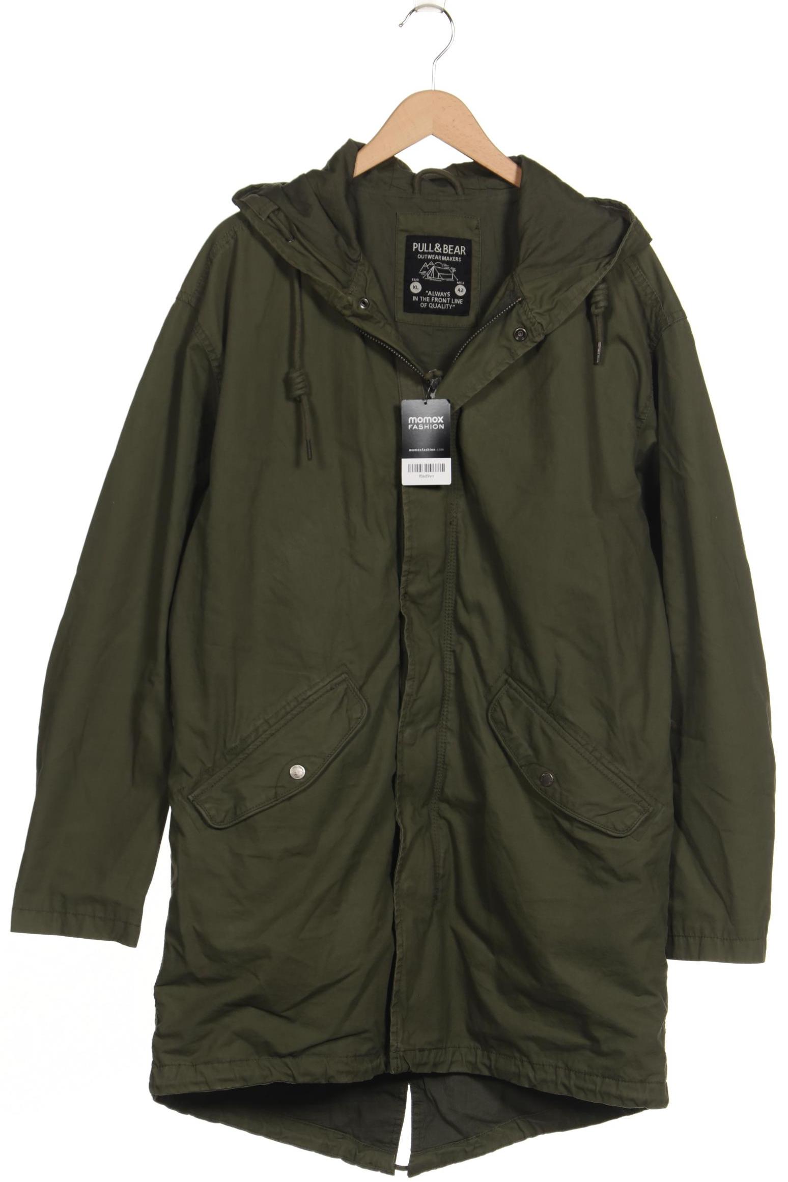 

Pull & Bear Herren Mantel, grün, Gr. 54