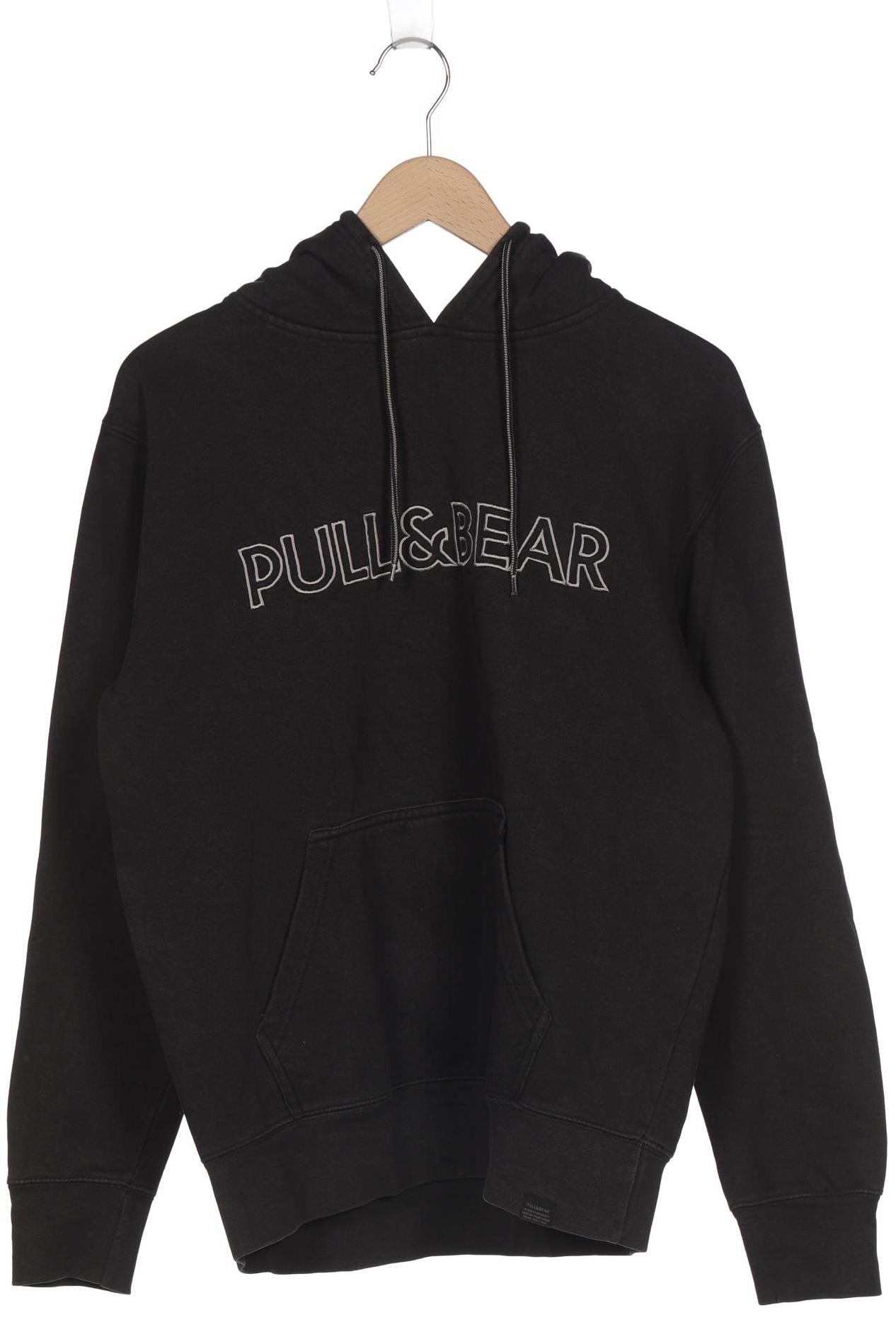 

Pull & Bear Herren Kapuzenpullover, schwarz