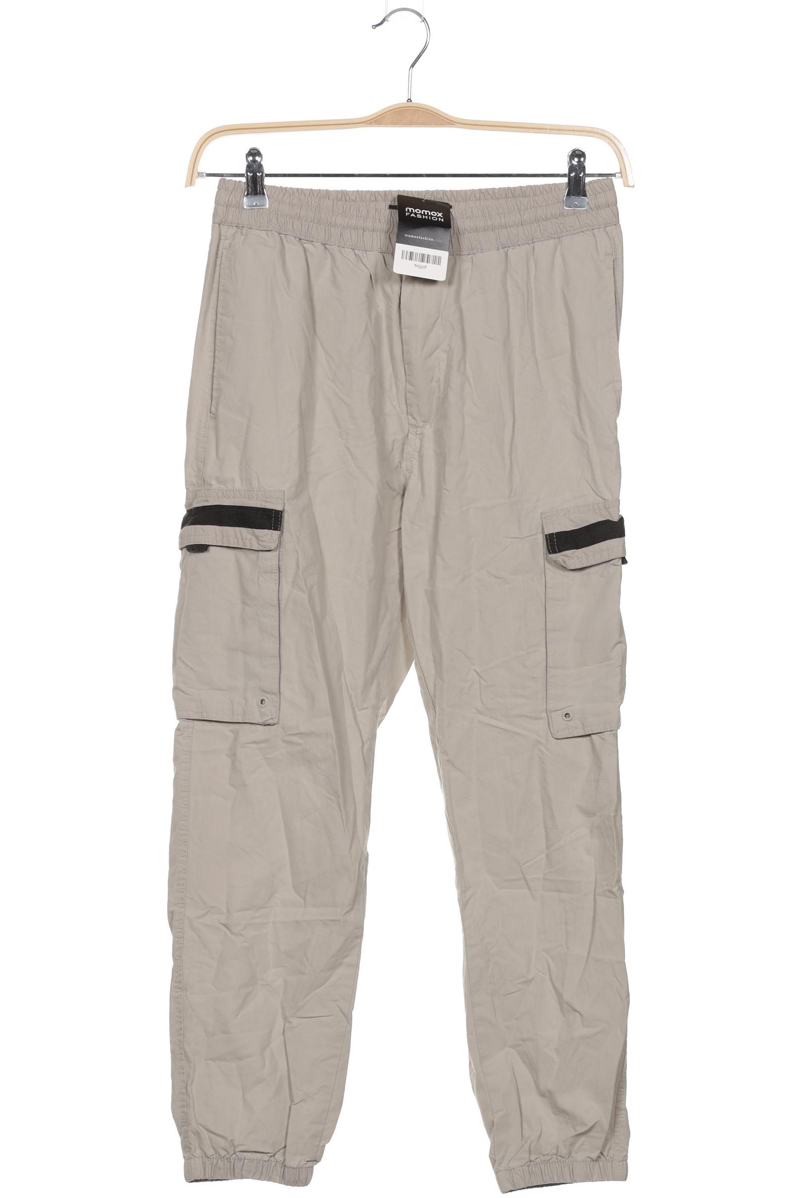

Pull & Bear Herren Stoffhose, hellgrün, Gr. 0