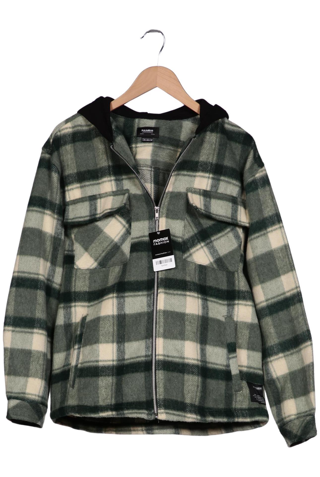 

Pull & Bear Herren Jacke, grün, Gr. 48