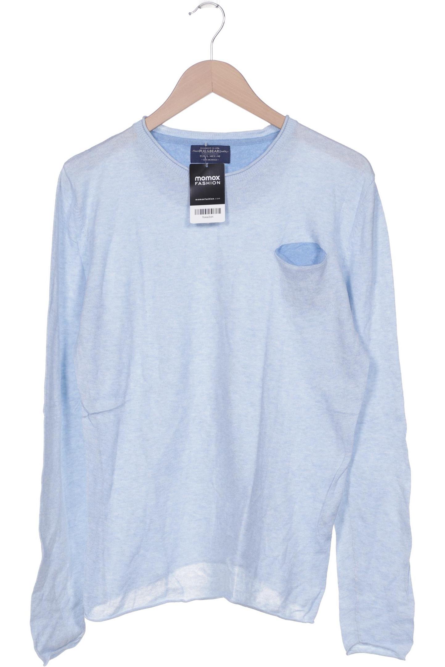 

Pull & Bear Herren Pullover, hellblau