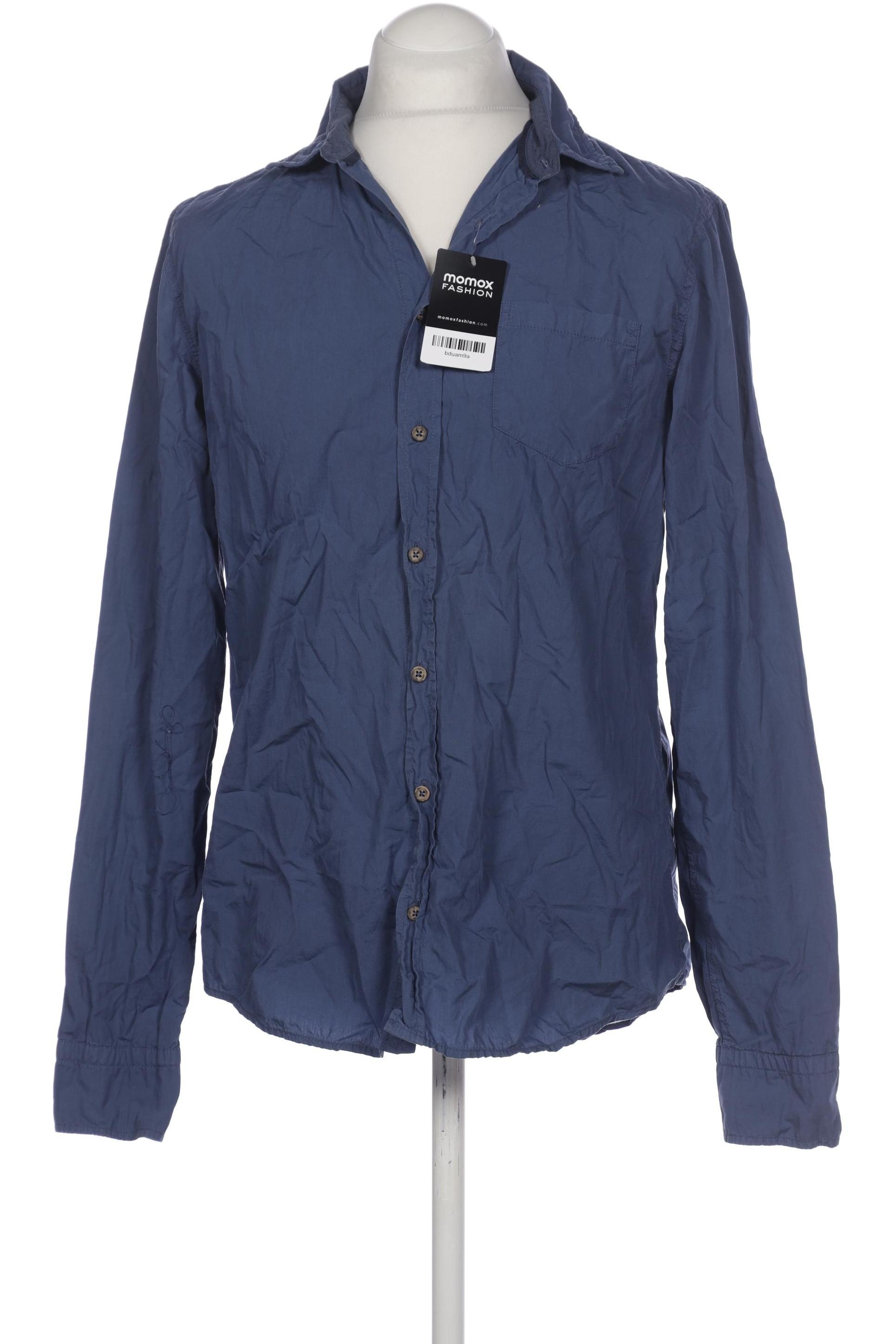 

Pull & Bear Herren Hemd, marineblau, Gr. 52