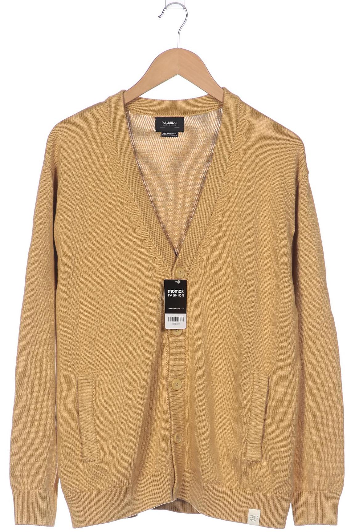 

Pull & Bear Herren Strickjacke, beige, Gr. 46