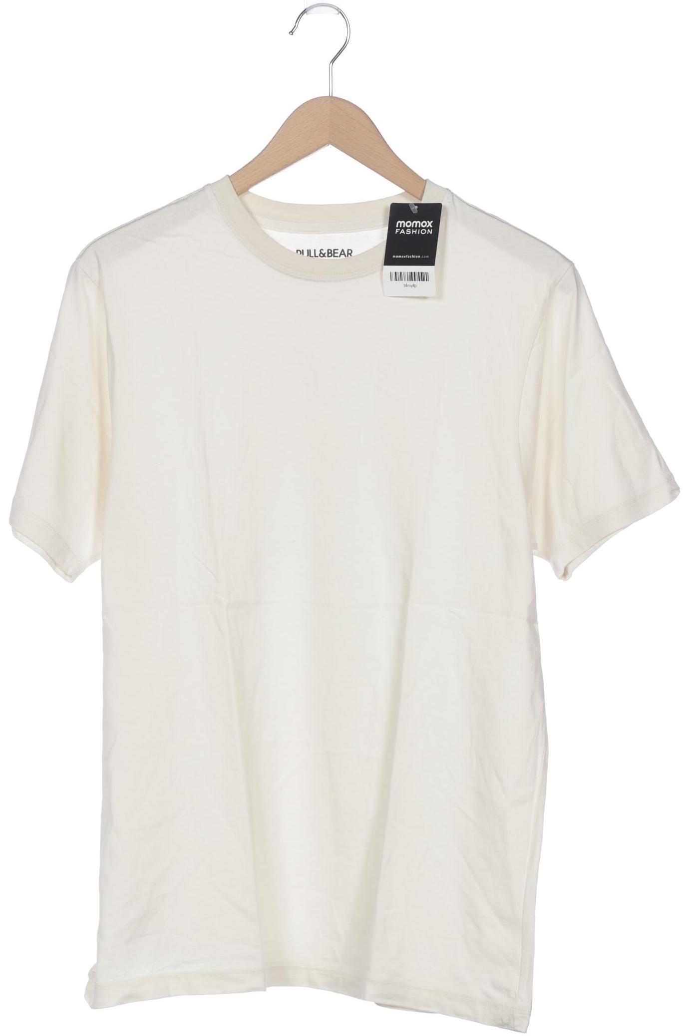 

Pull & Bear Herren T-Shirt, cremeweiß, Gr. 48
