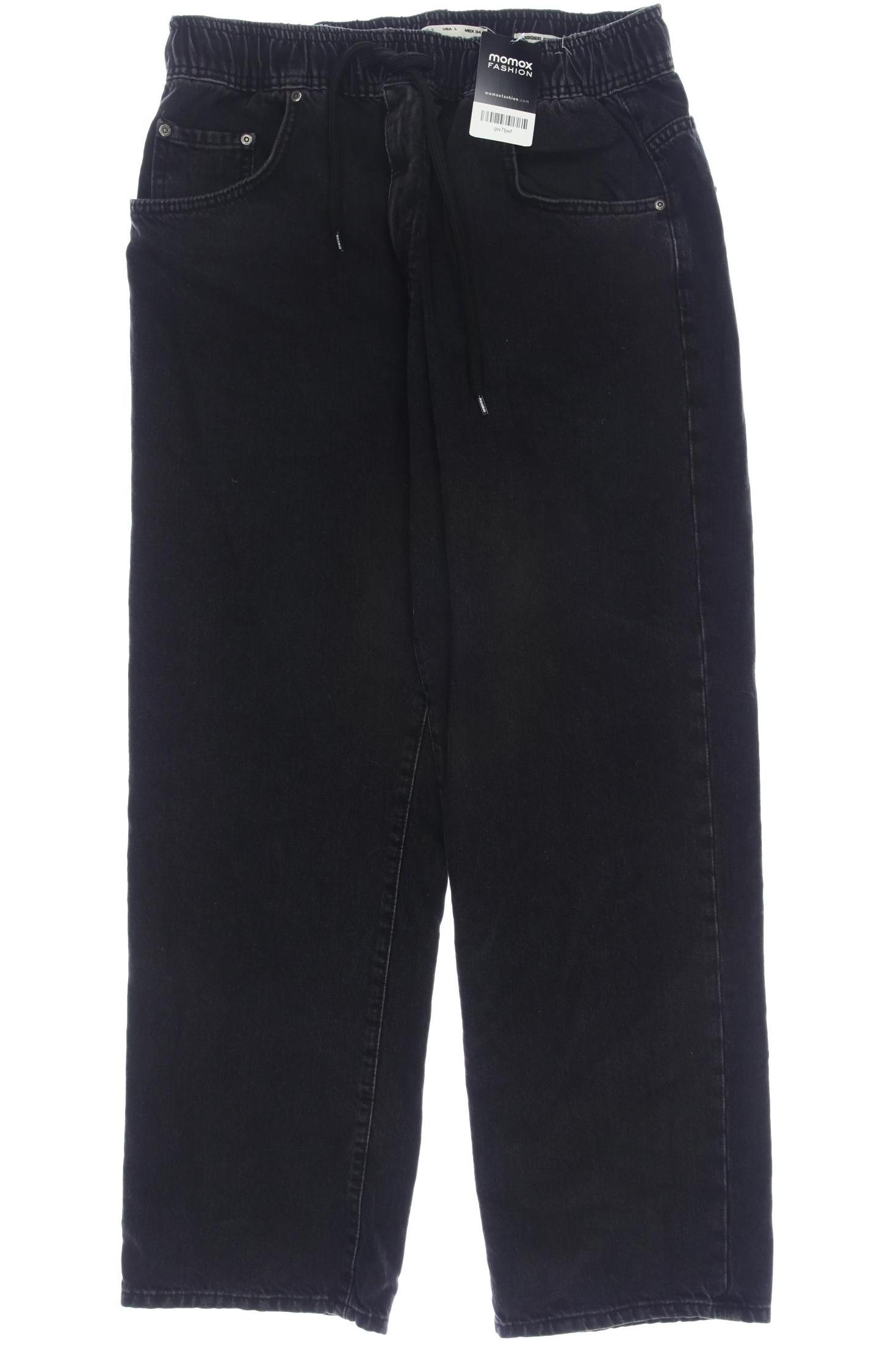 

Pull & Bear Herren Jeans, schwarz, Gr. 0