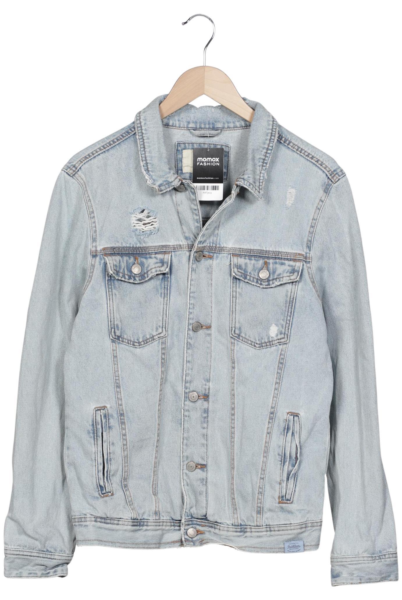 

Pull & Bear Herren Jacke, hellblau, Gr. 52