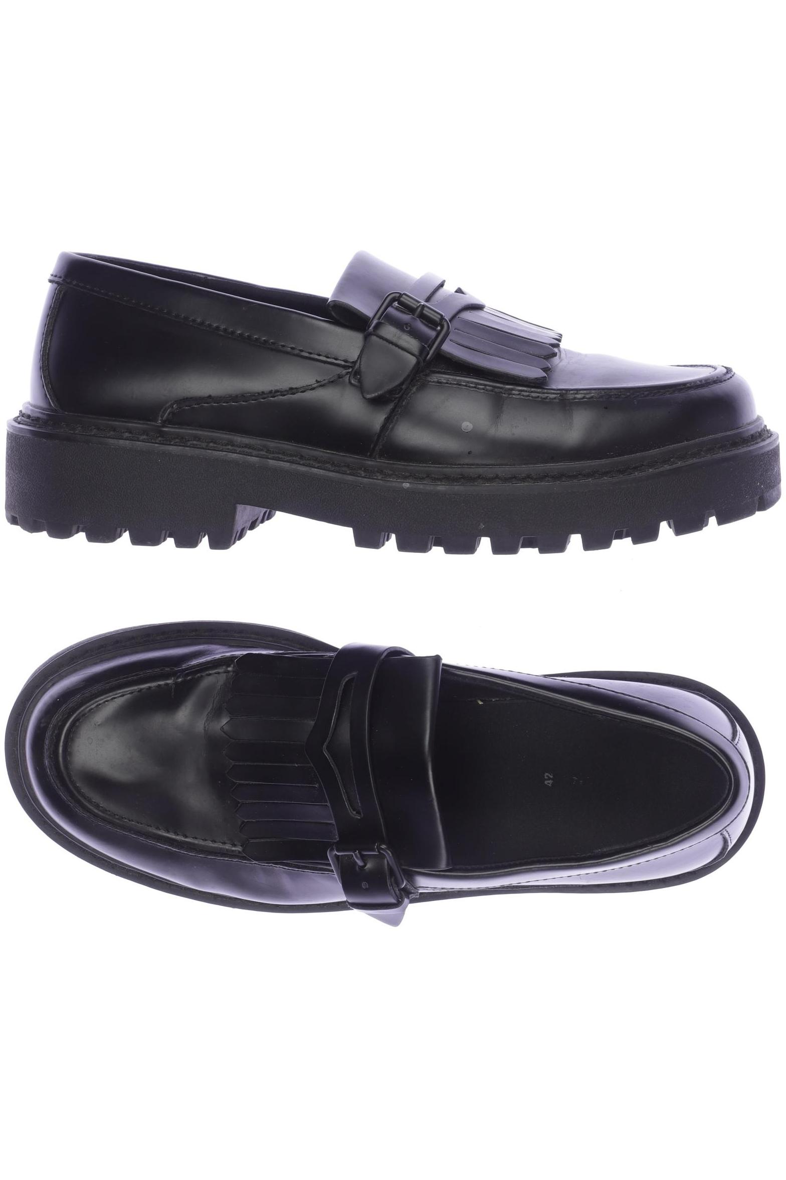 

Pull & Bear Herren Halbschuh, schwarz, Gr. 42