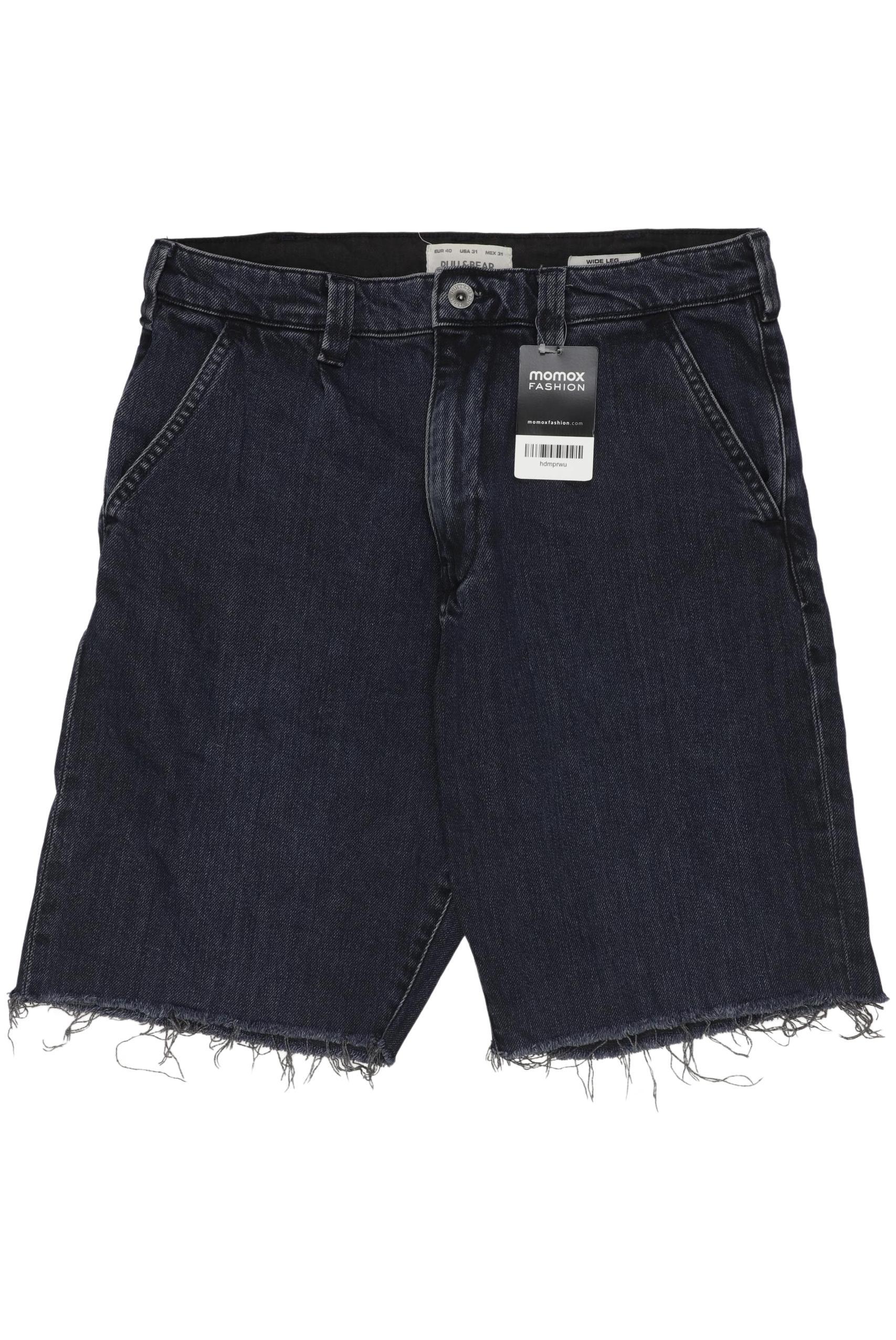 Thumbnail - Pull &amp; Bear Herren Shorts, marineblau, Gr. 31