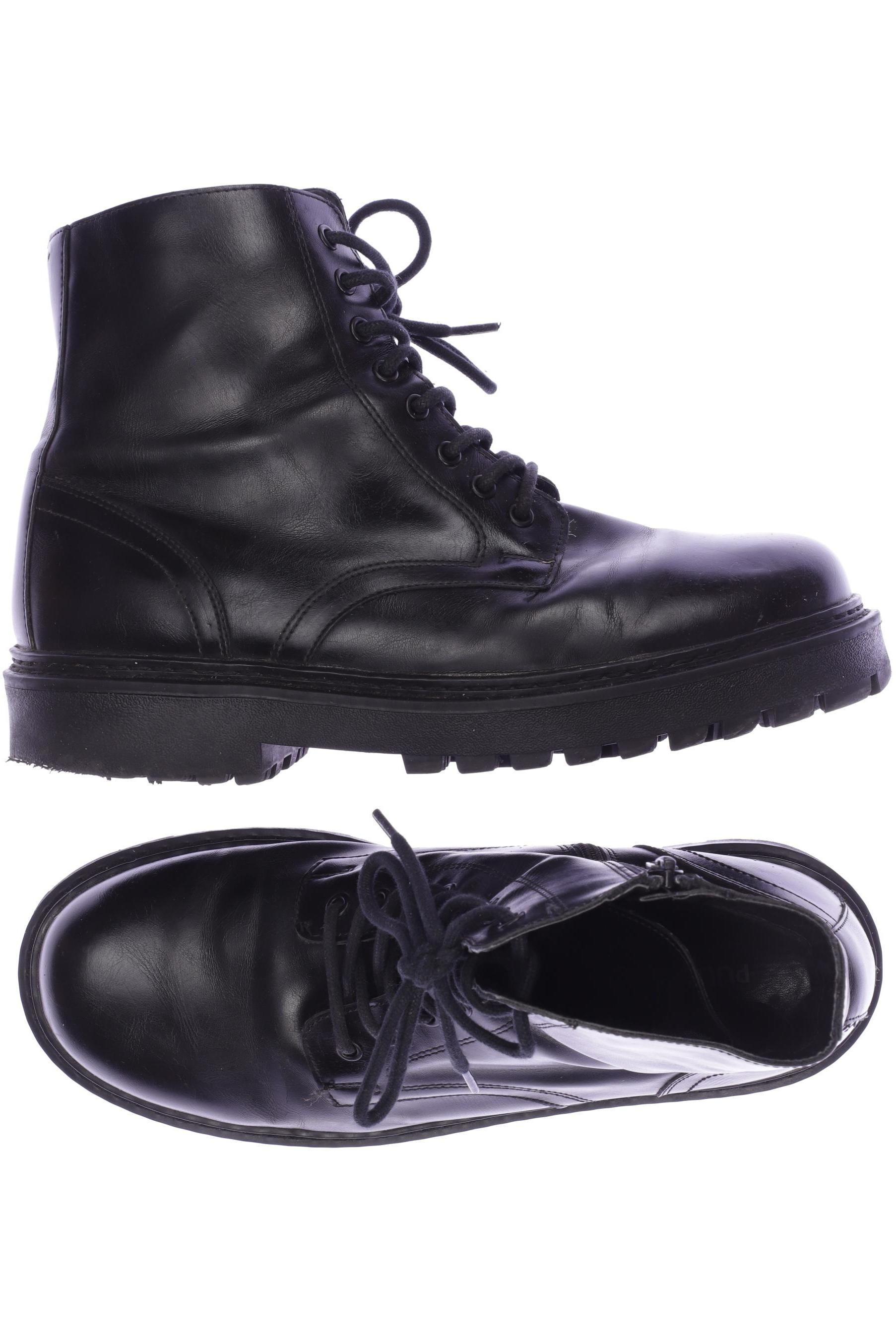

Pull & Bear Herren Stiefel, schwarz, Gr. 43