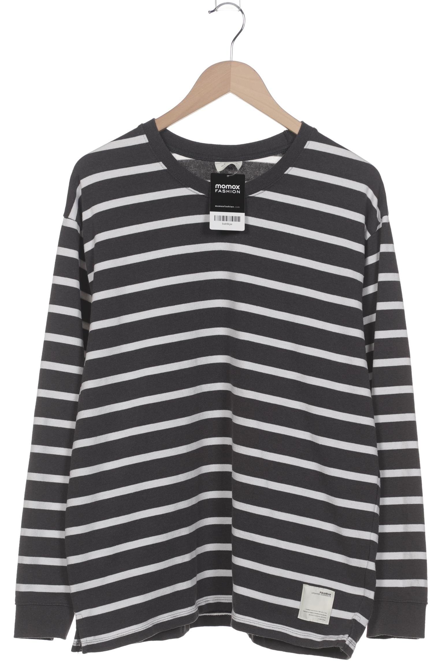 Thumbnail - Pull &amp; Bear Herren Sweatshirt, grau, Gr. 48