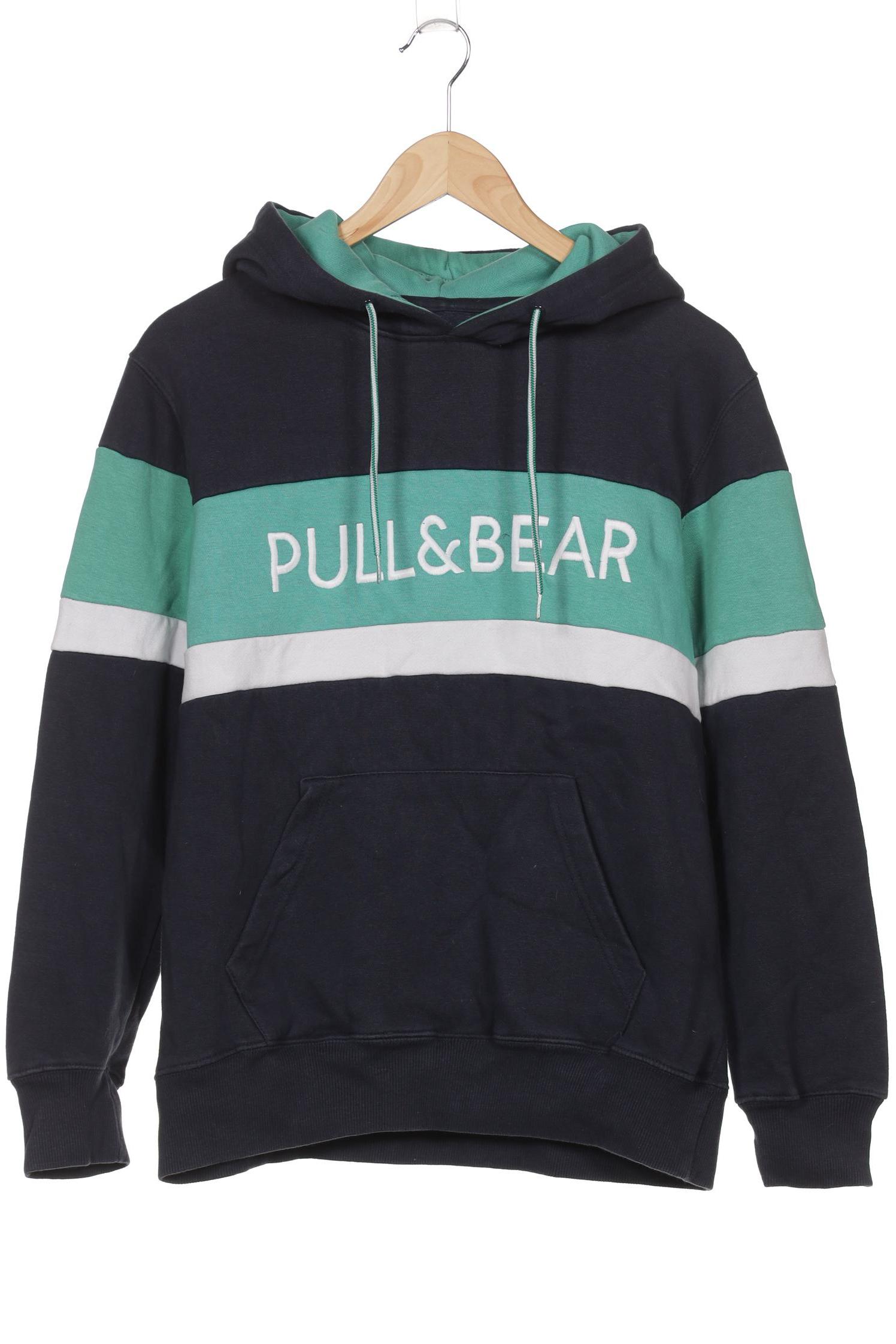 

Pull & Bear Herren Kapuzenpullover, marineblau, Gr. 46