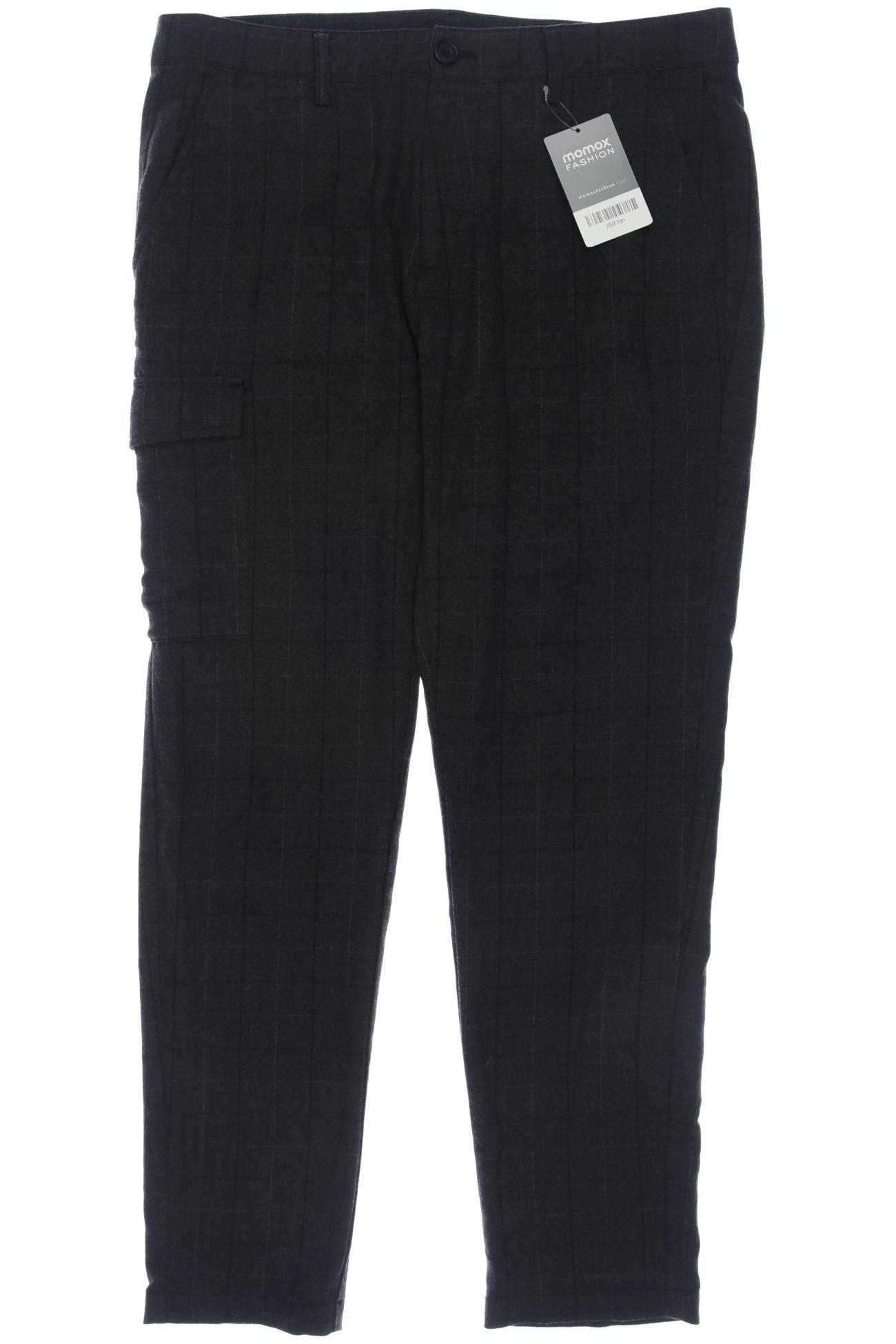 

Pull & Bear Herren Stoffhose, grau, Gr. 0