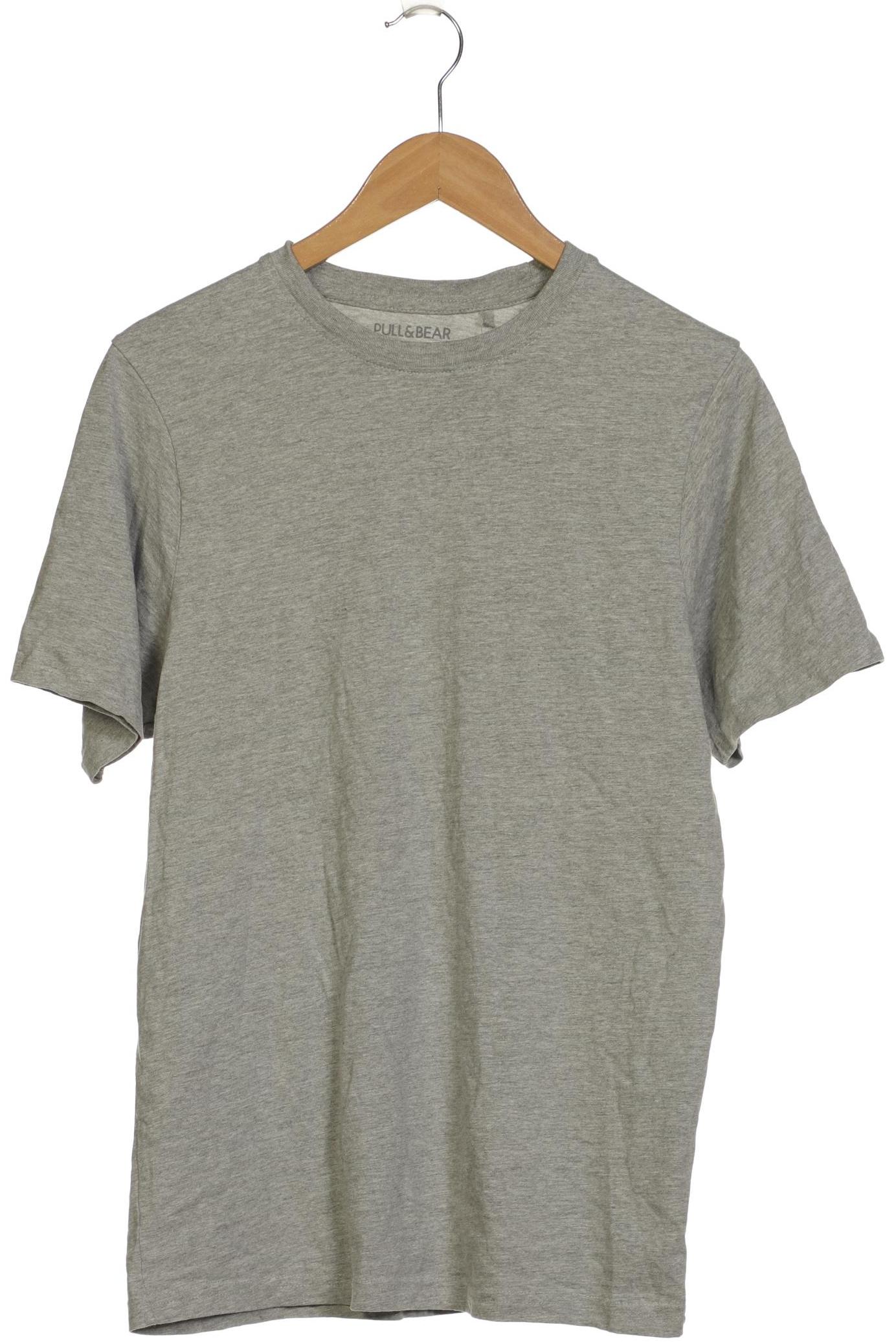 Thumbnail - Pull &amp; Bear Herren T-Shirt, grau, Gr. 46