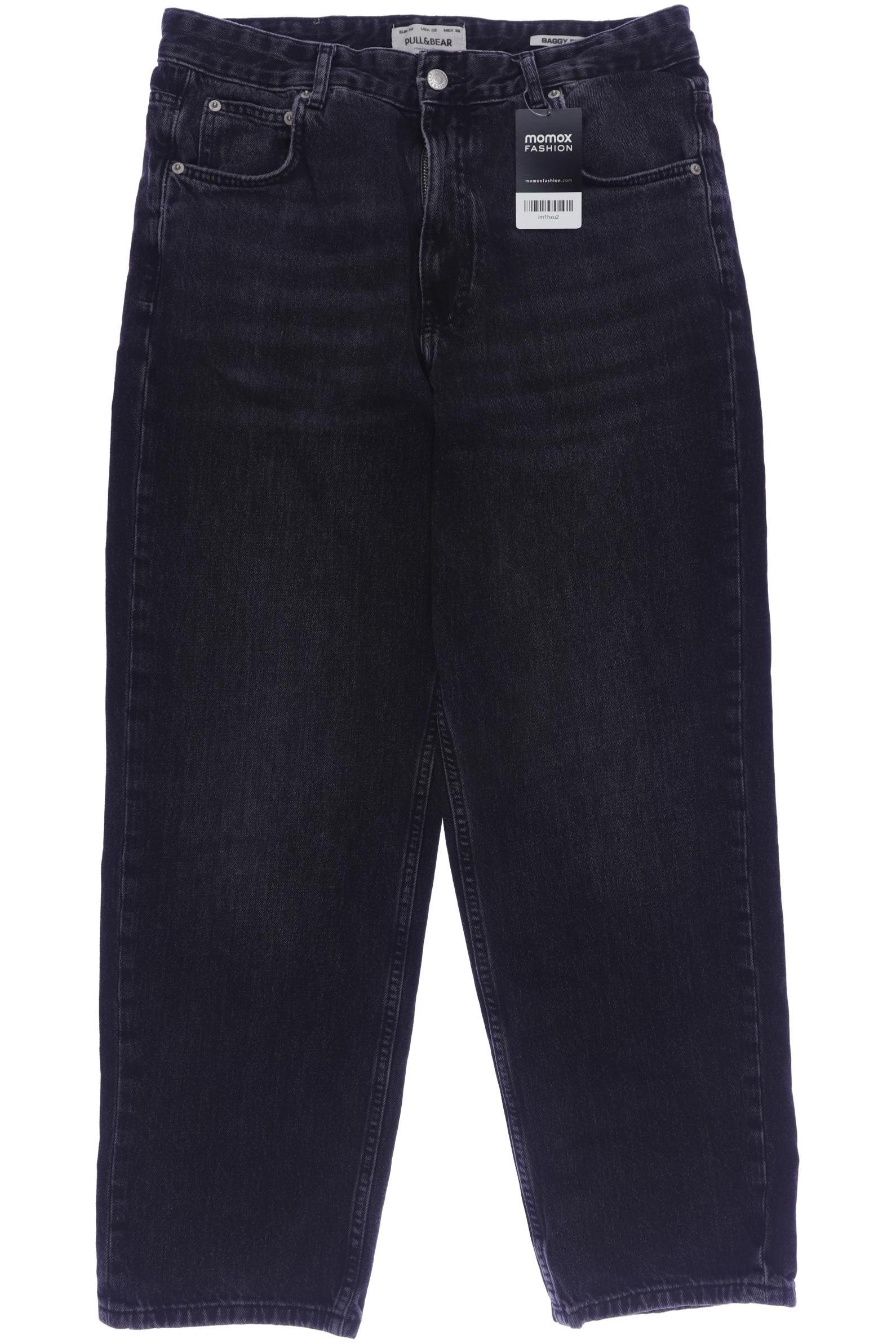 

Pull & Bear Herren Jeans, schwarz, Gr. 0