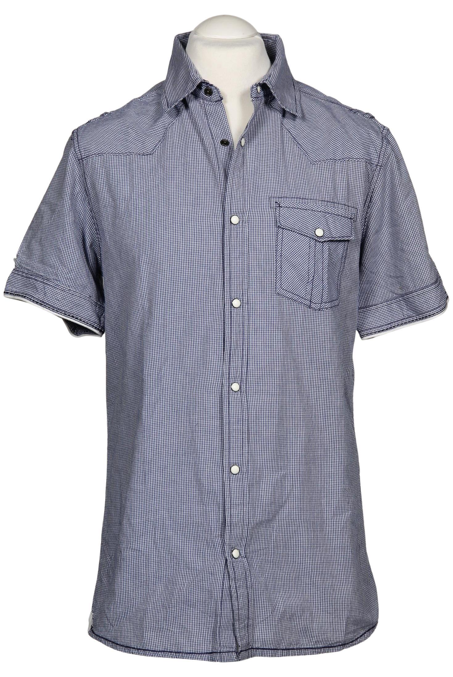 

Pull & Bear Herren Hemd, marineblau, Gr. 52