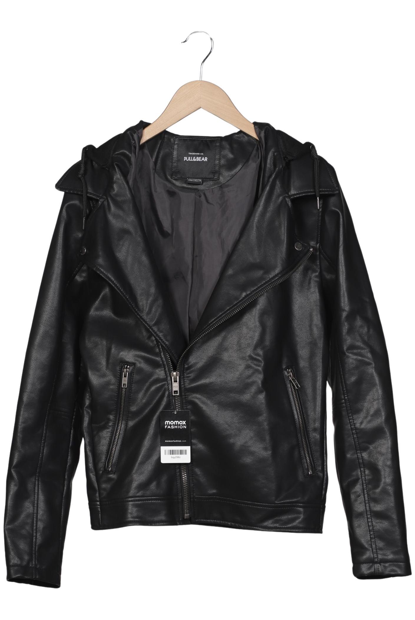 

Pull & Bear Herren Jacke, schwarz, Gr. 48