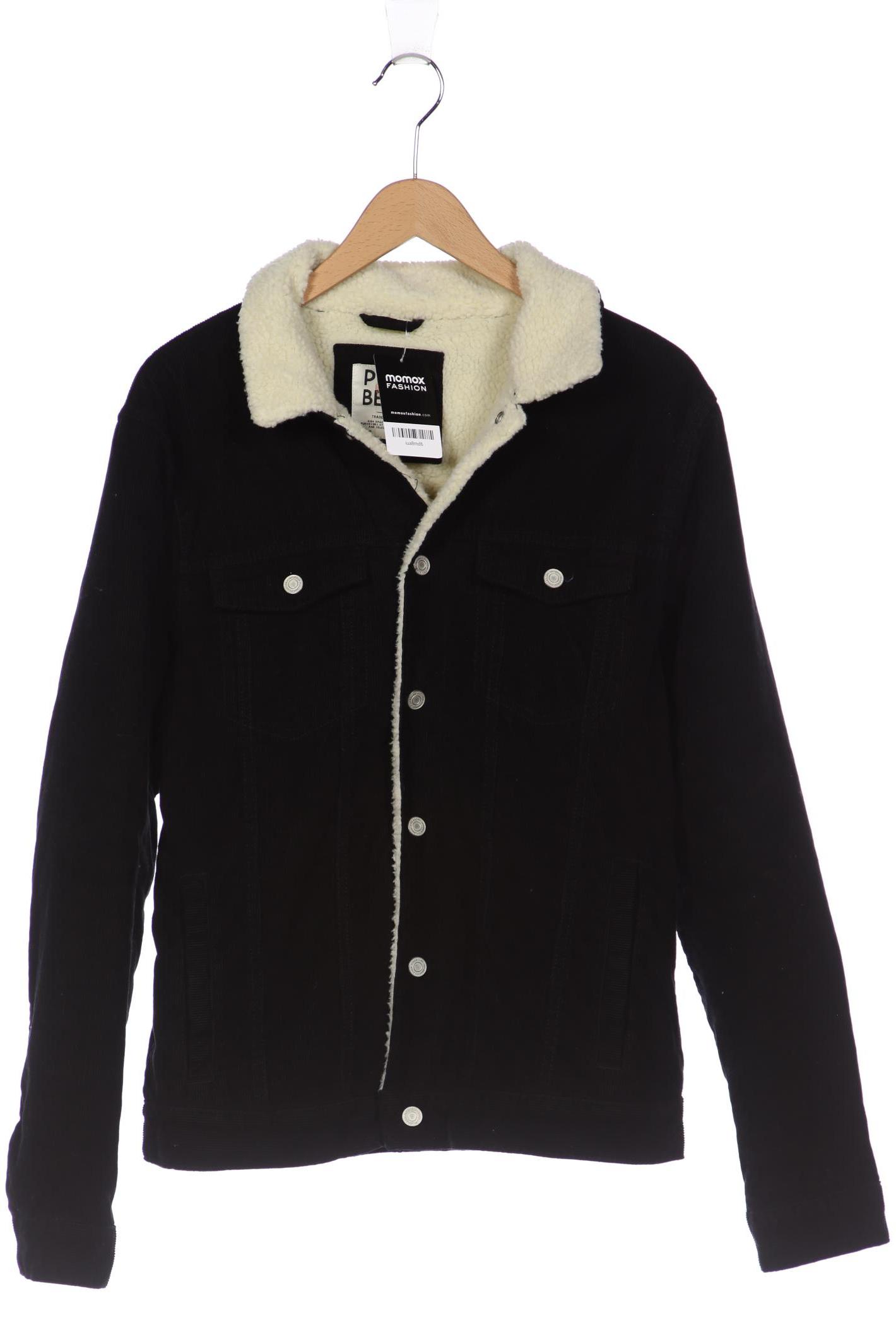 

Pull & Bear Herren Jacke, schwarz, Gr. 52