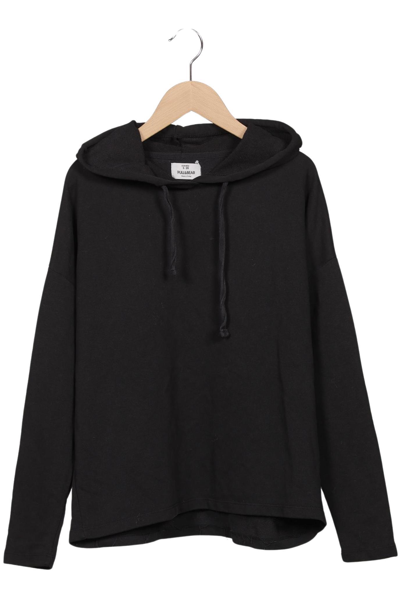 

Pull & Bear Herren Kapuzenpullover, schwarz, Gr. 46