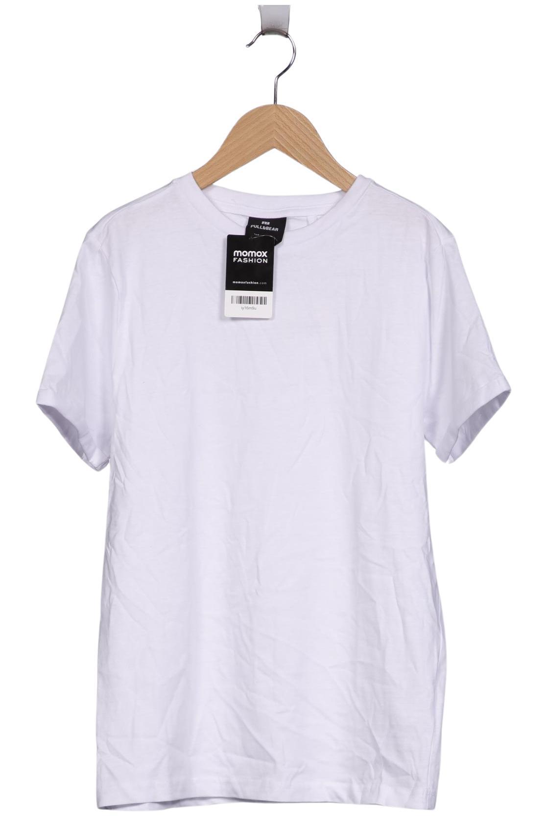 

Pull & Bear Herren T-Shirt, weiß, Gr. 46