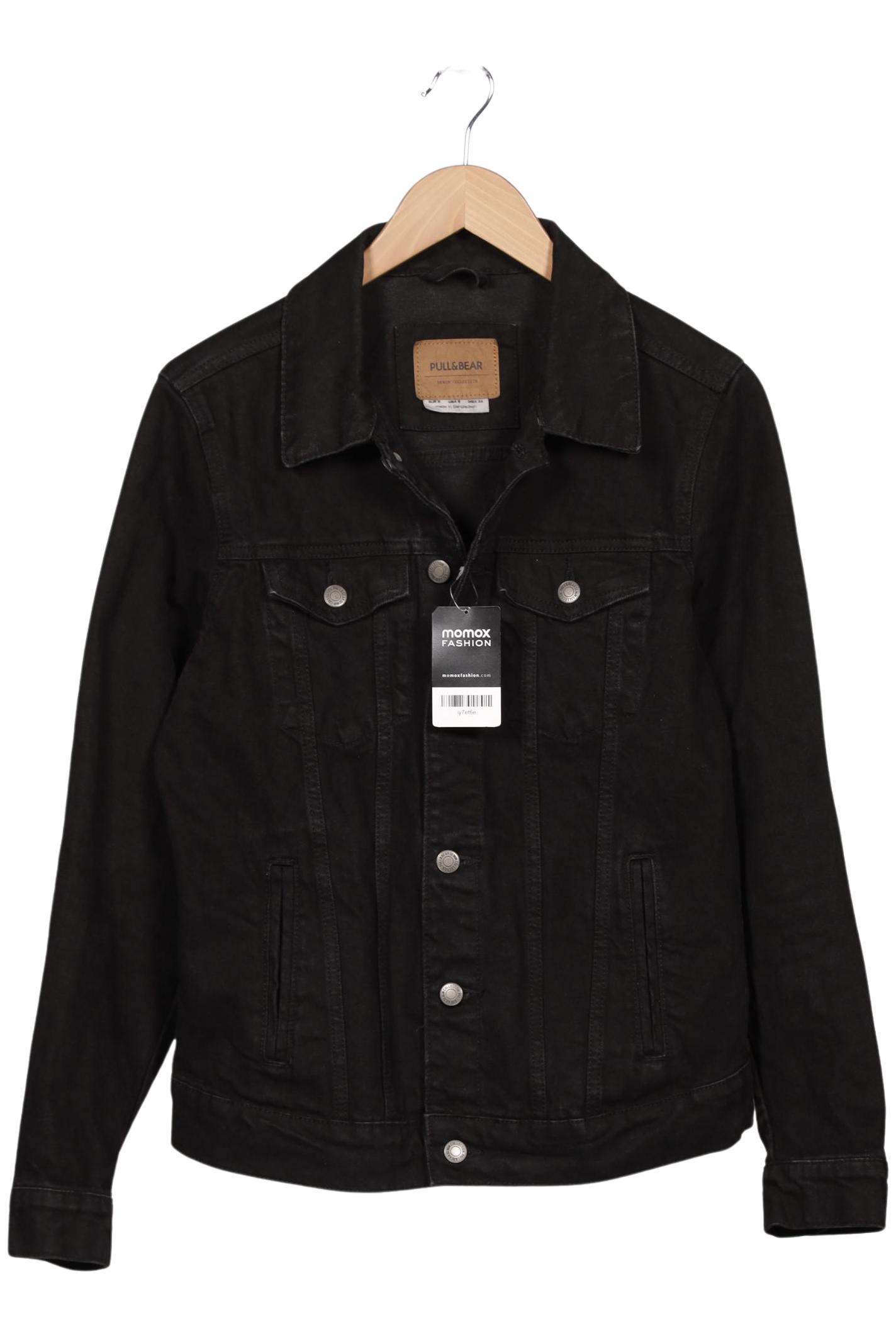 

Pull & Bear Herren Jacke, schwarz, Gr. 46
