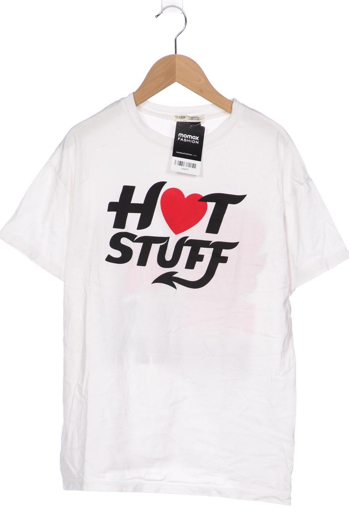

Pull & Bear Herren T-Shirt, weiß