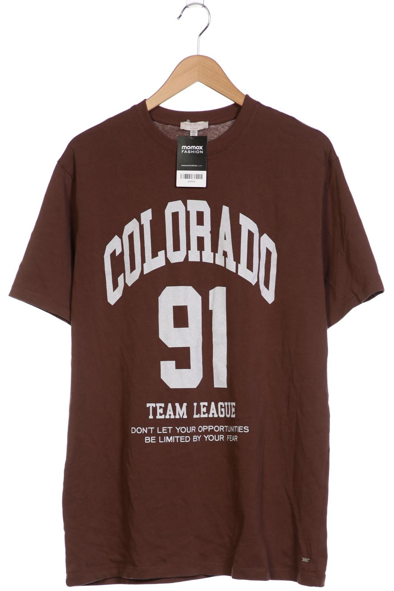 

Pull & Bear Herren T-Shirt, braun, Gr. 46