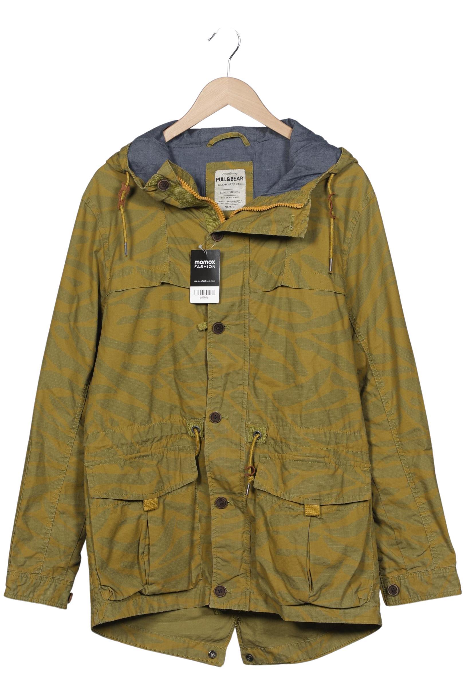 

Pull & Bear Herren Mantel, grün, Gr. 52