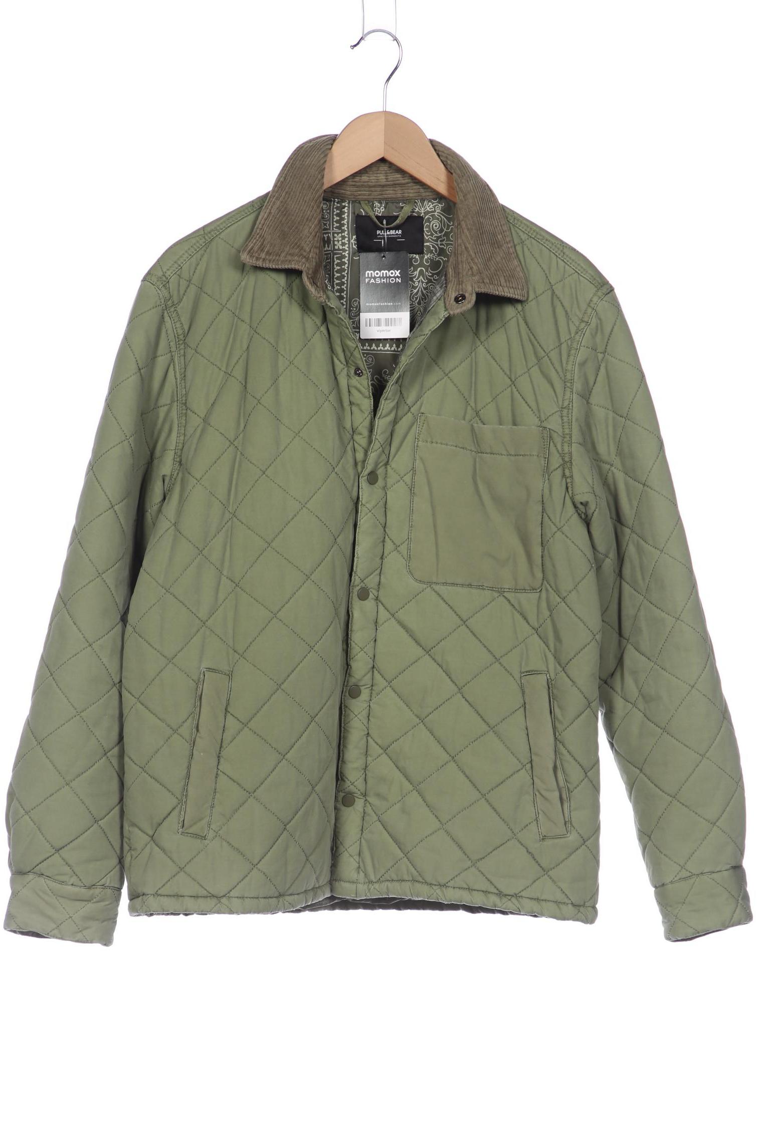 

Pull & Bear Herren Jacke, grün, Gr. 48