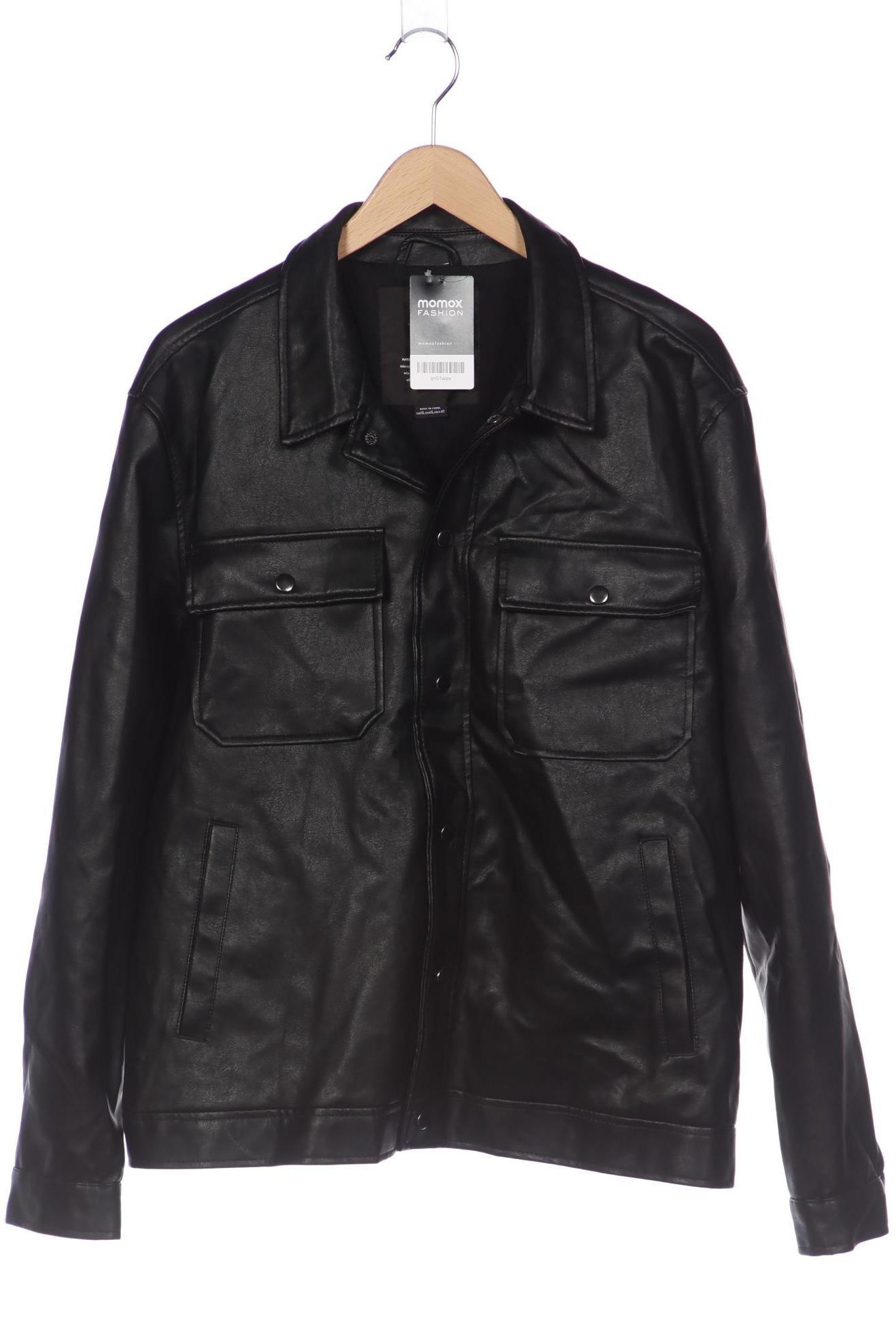 

Pull & Bear Herren Jacke, schwarz, Gr. 54