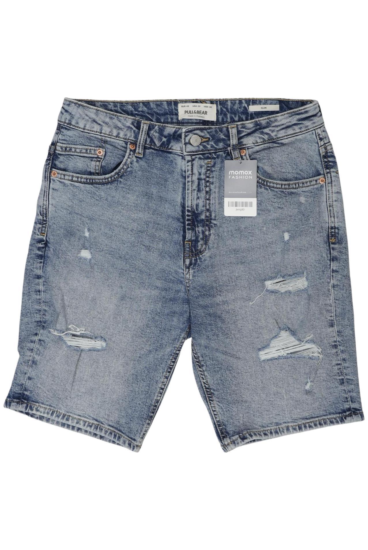 

Pull & Bear Herren Shorts, hellblau, Gr. 32