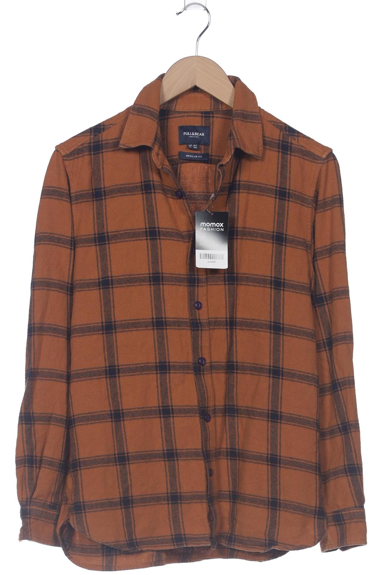 

Pull & Bear Herren Hemd, braun, Gr. 46