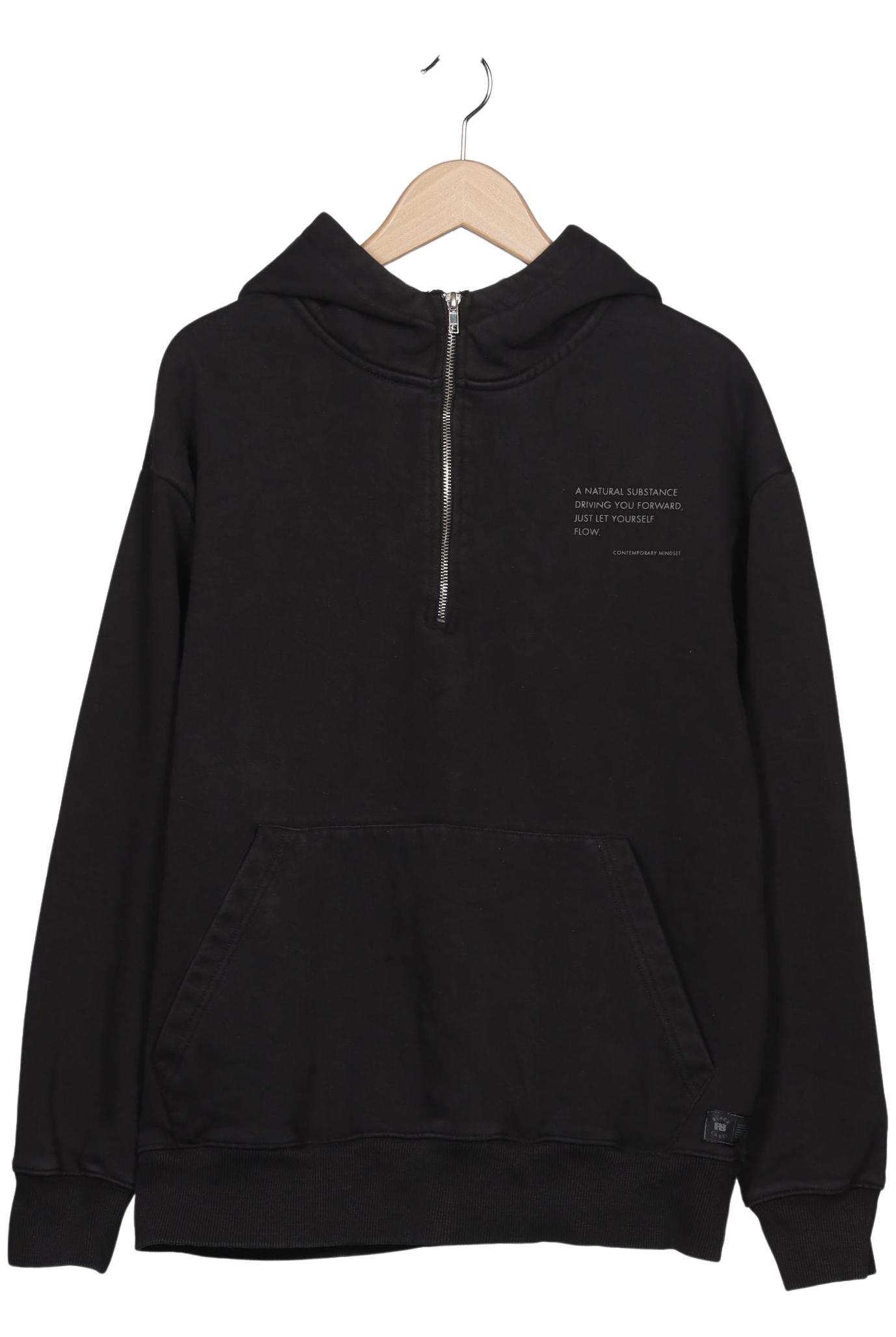 

Pull & Bear Herren Kapuzenpullover, schwarz, Gr. 52