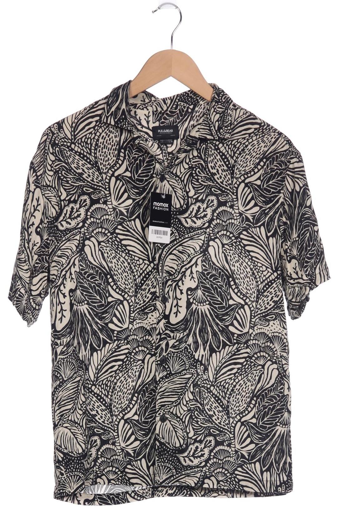 

Pull & Bear Herren Hemd, schwarz, Gr. 46