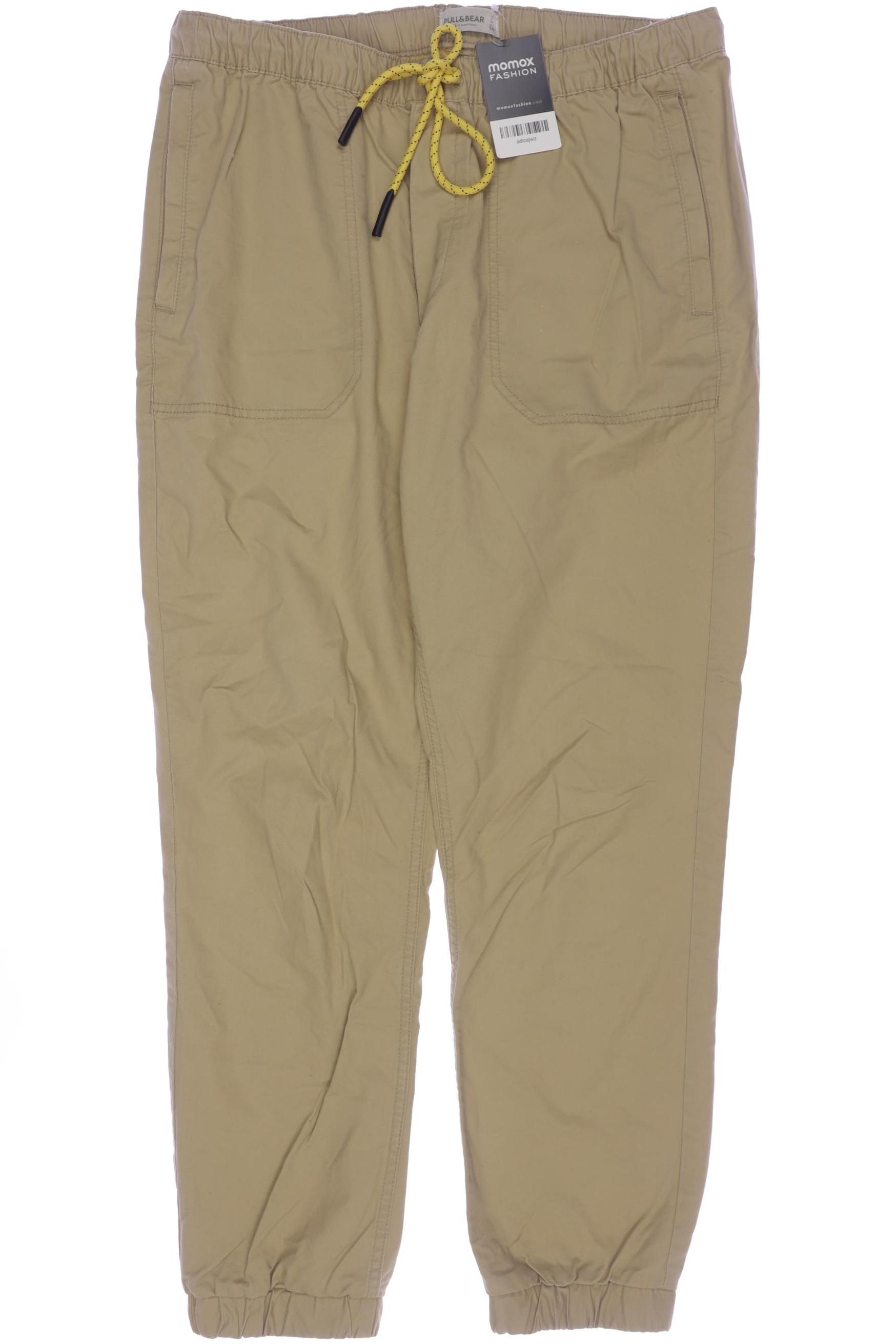 

Pull & Bear Herren Stoffhose, beige, Gr. 0