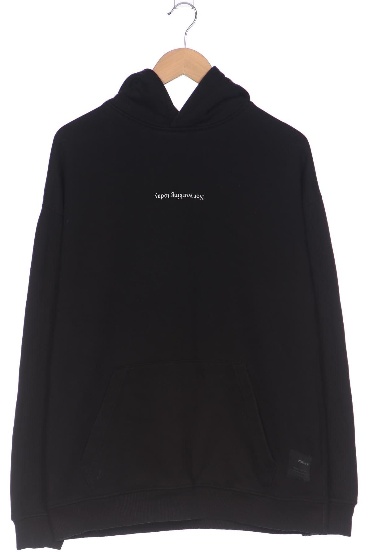 

Pull & Bear Herren Kapuzenpullover, schwarz, Gr. 52