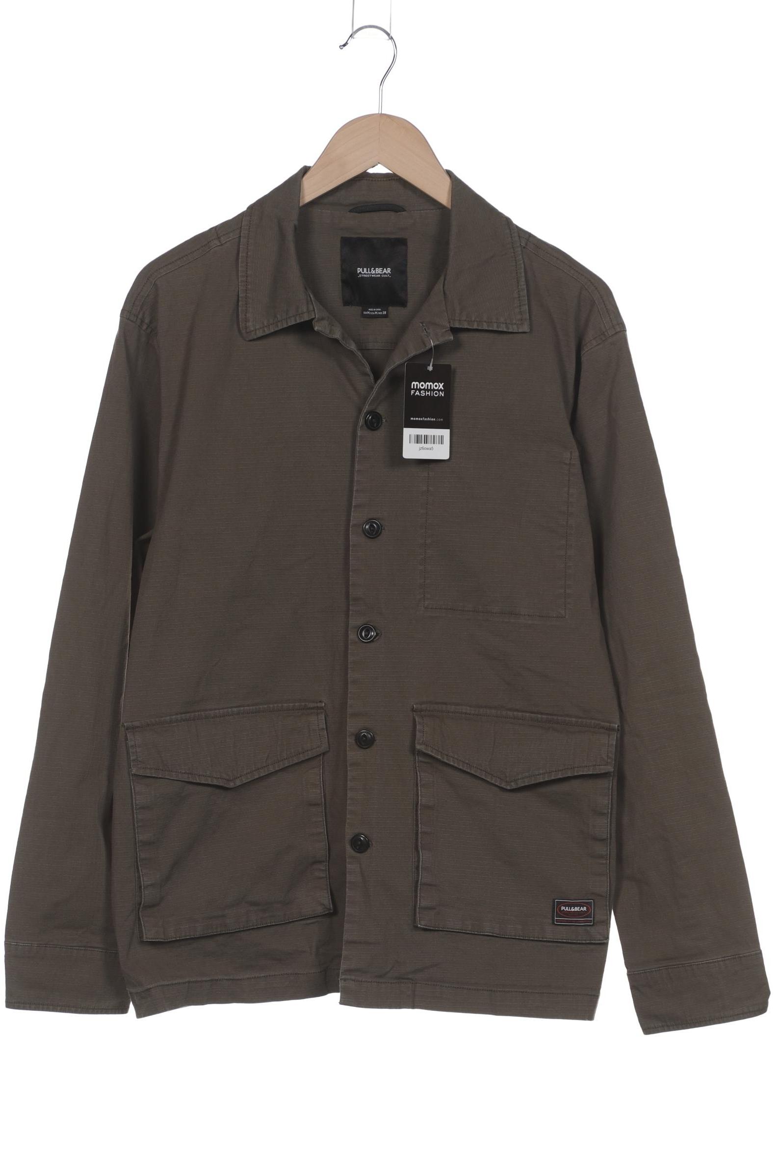 

Pull & Bear Herren Jacke, grün, Gr. 48
