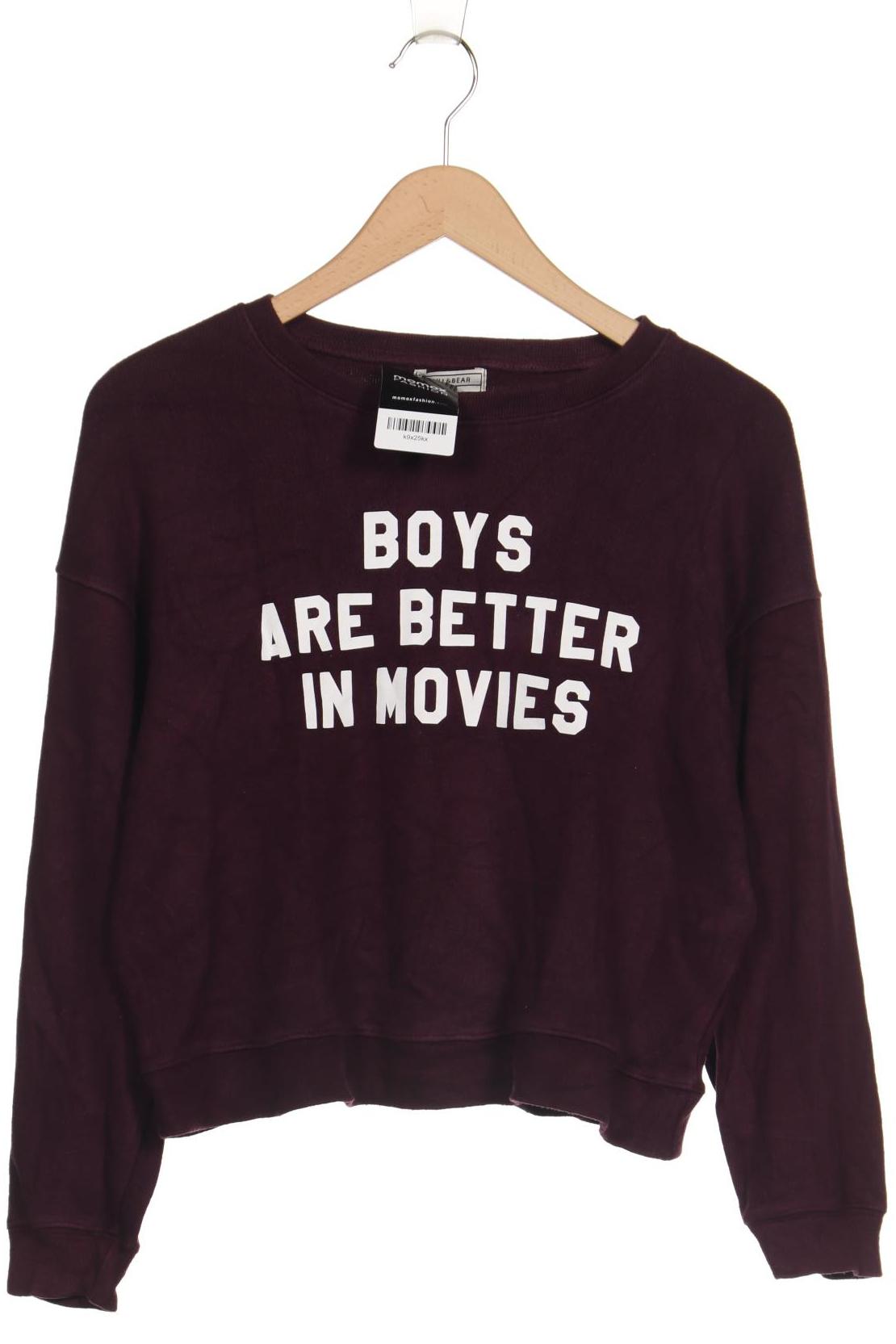 

Pull & Bear Herren Sweatshirt, flieder, Gr. 48