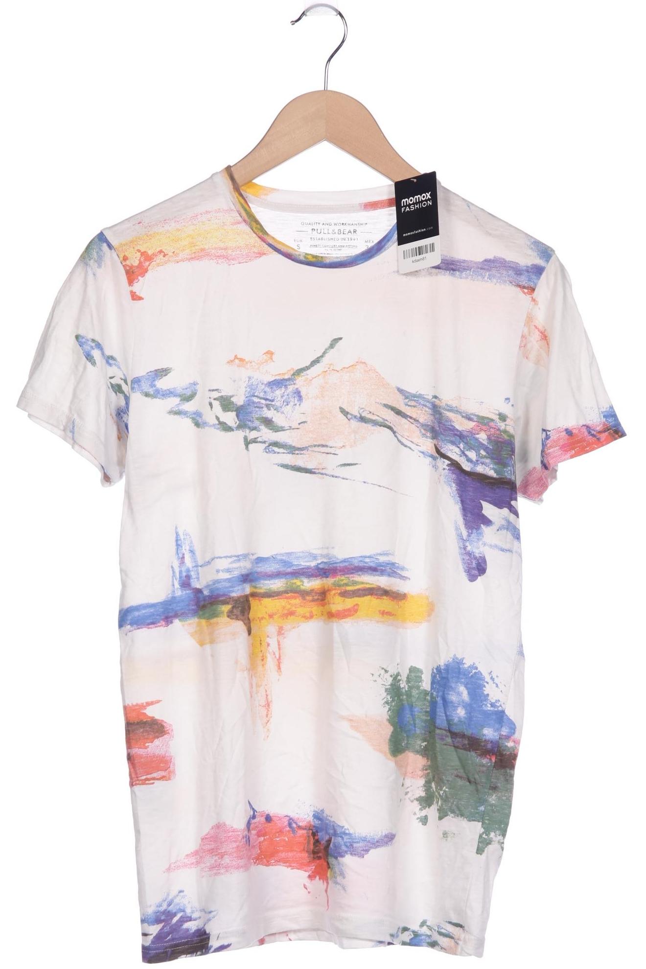 

Pull & Bear Herren T-Shirt, weiß, Gr. 46