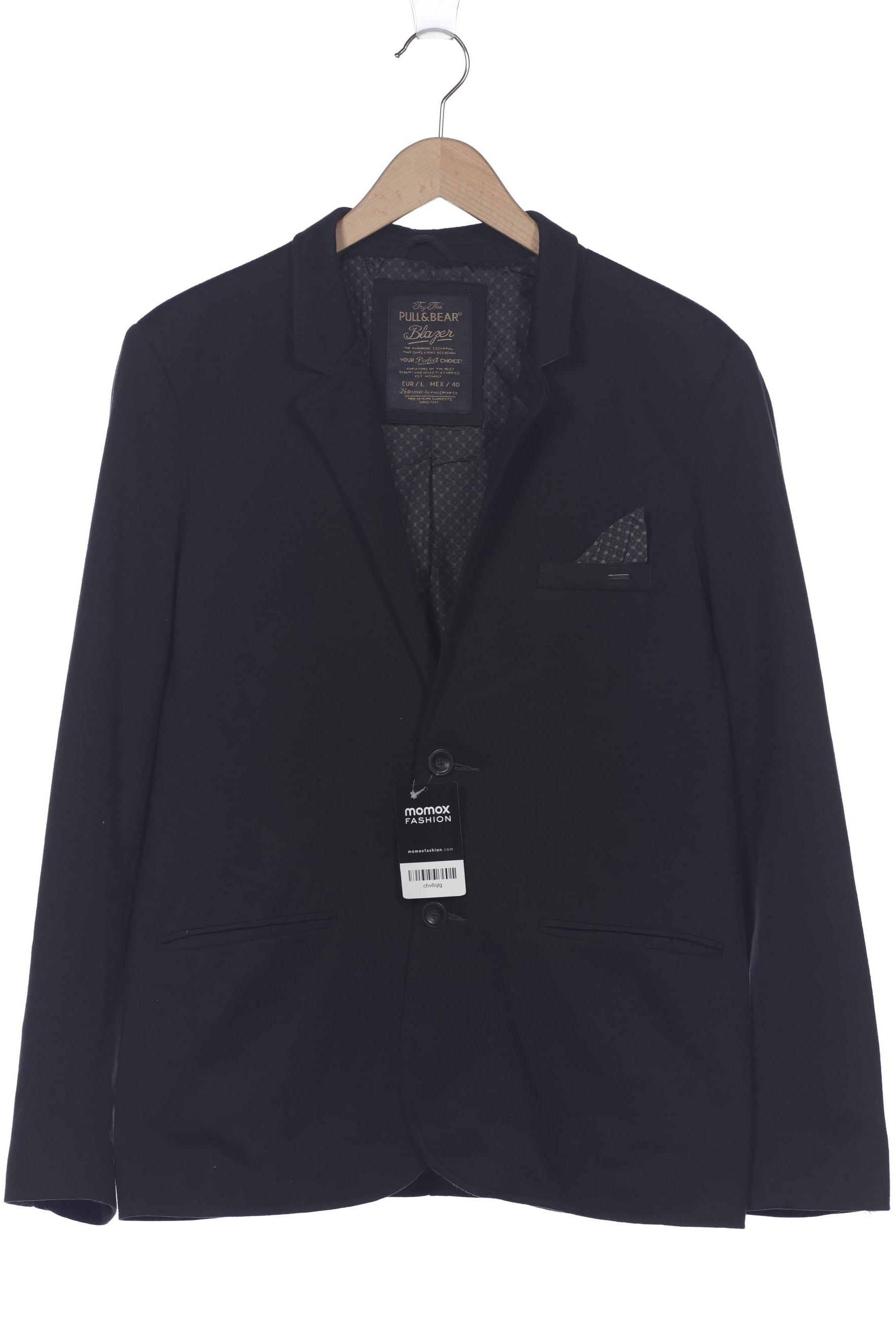 

Pull & Bear Herren Jacke, schwarz, Gr. 52