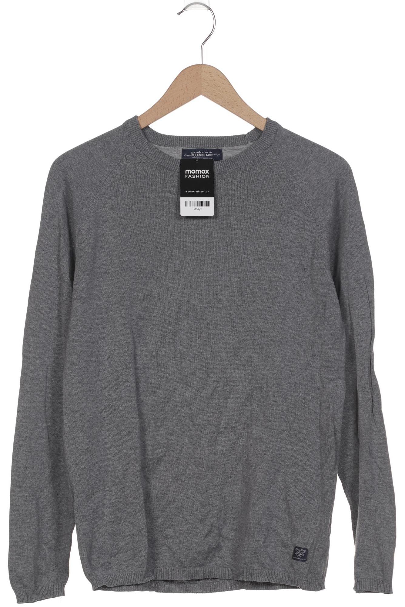 

Pull & Bear Herren Pullover, grau, Gr. 48
