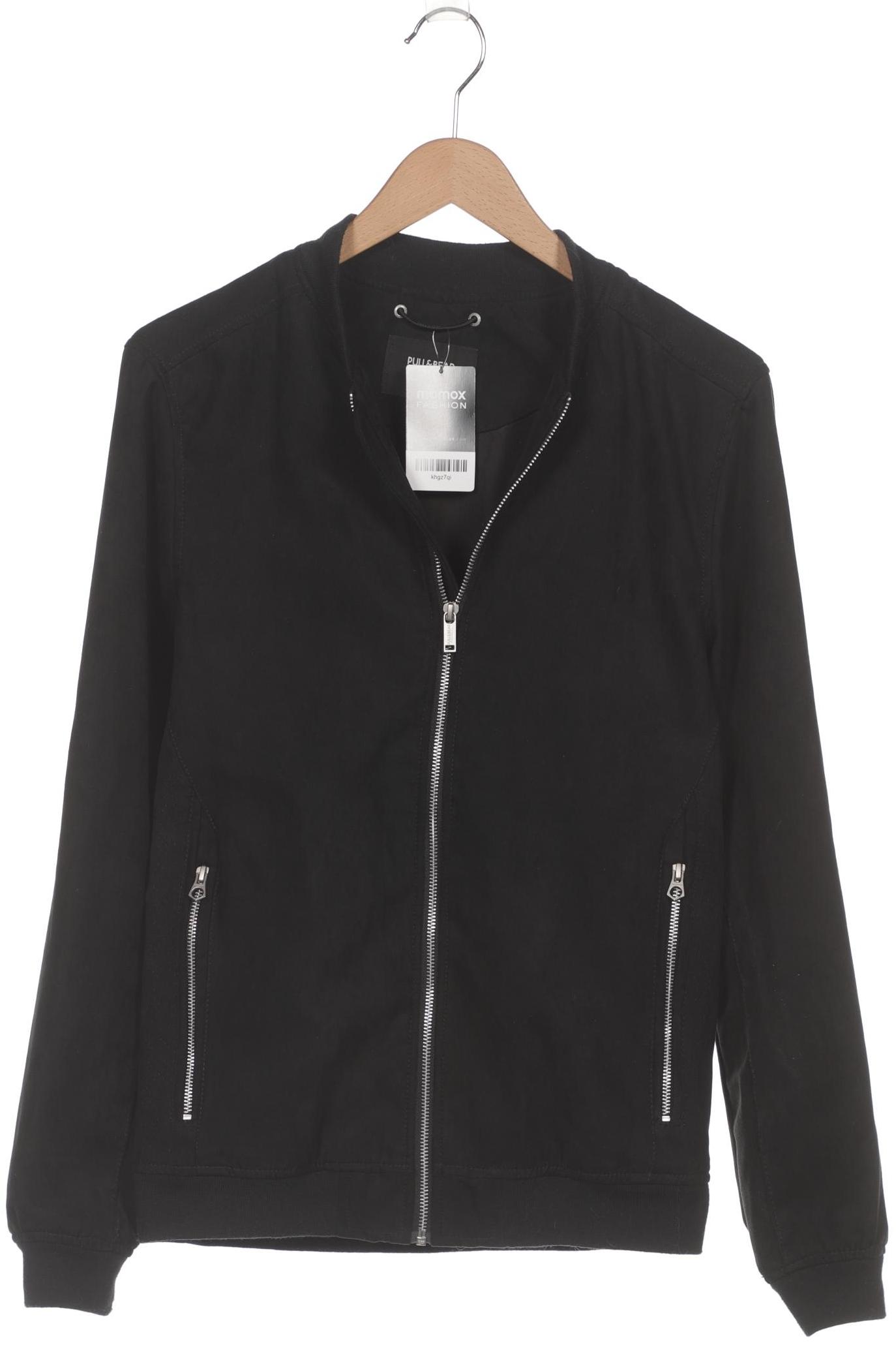 

Pull & Bear Herren Jacke, schwarz, Gr. 52