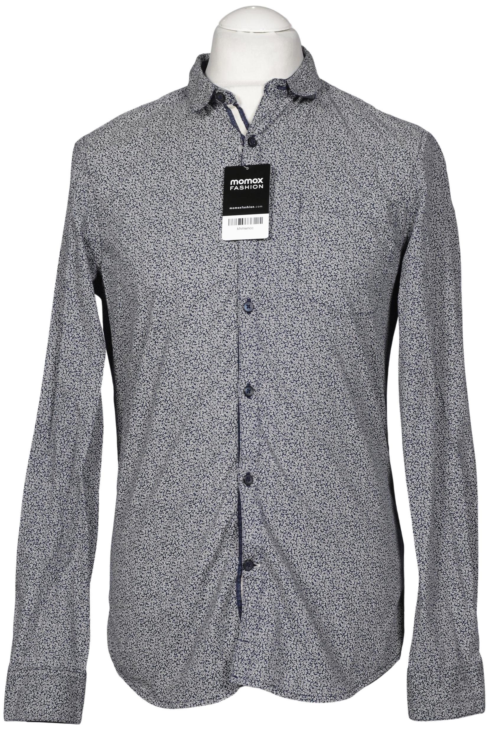

Pull & Bear Herren Hemd, marineblau, Gr. 48