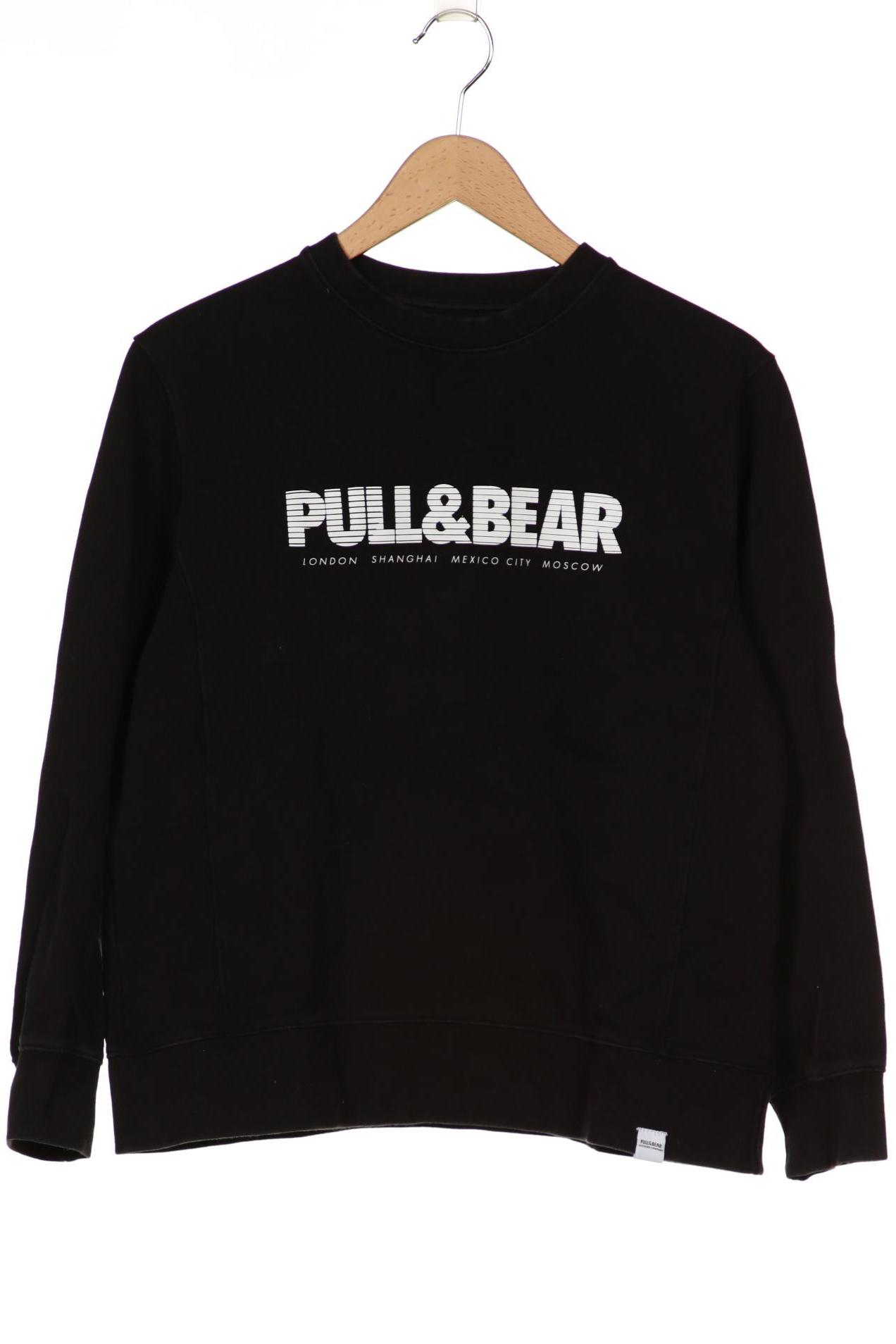 

Pull & Bear Herren Sweatshirt, schwarz, Gr. 48
