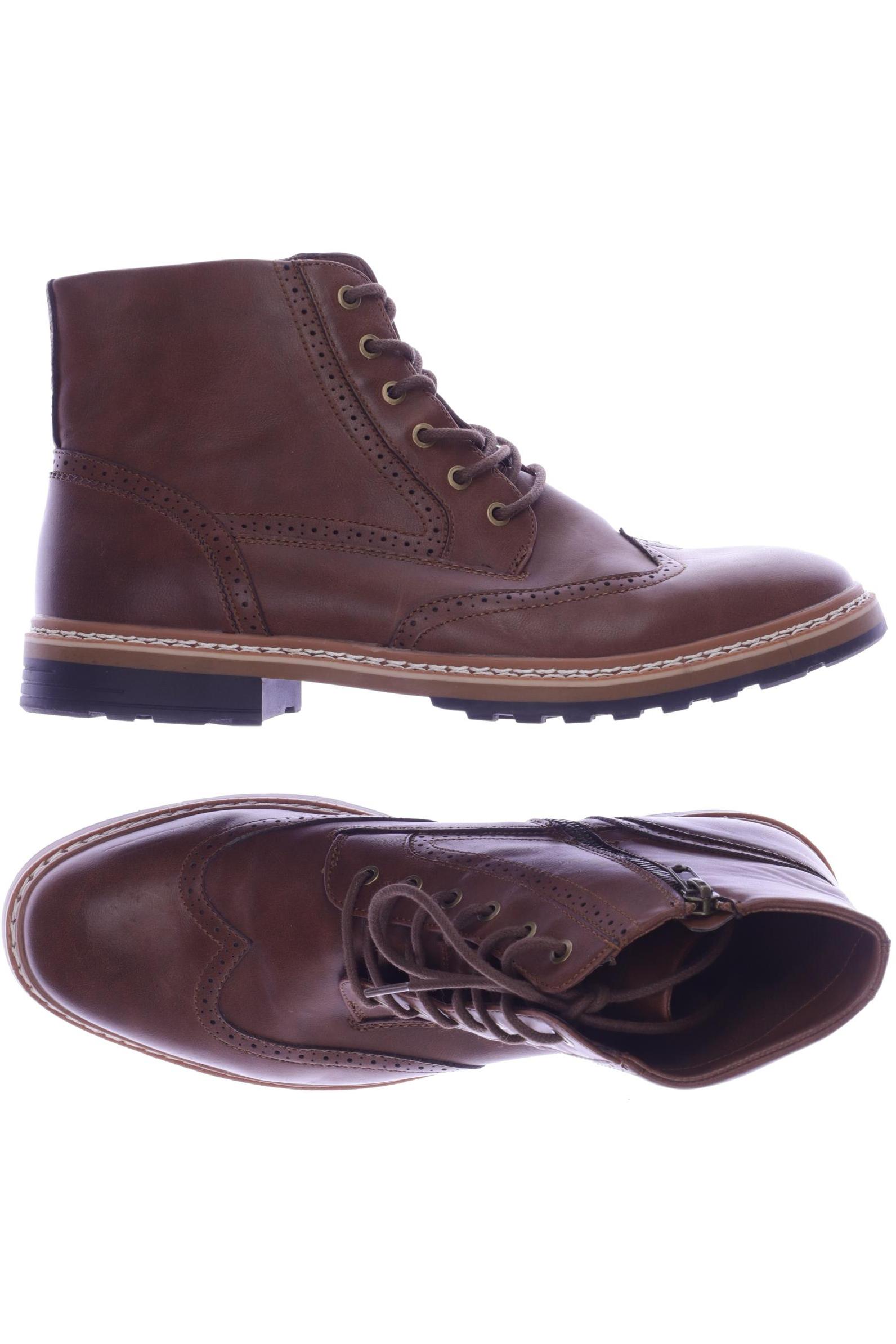 

Pull & Bear Herren Stiefel, braun, Gr. 44