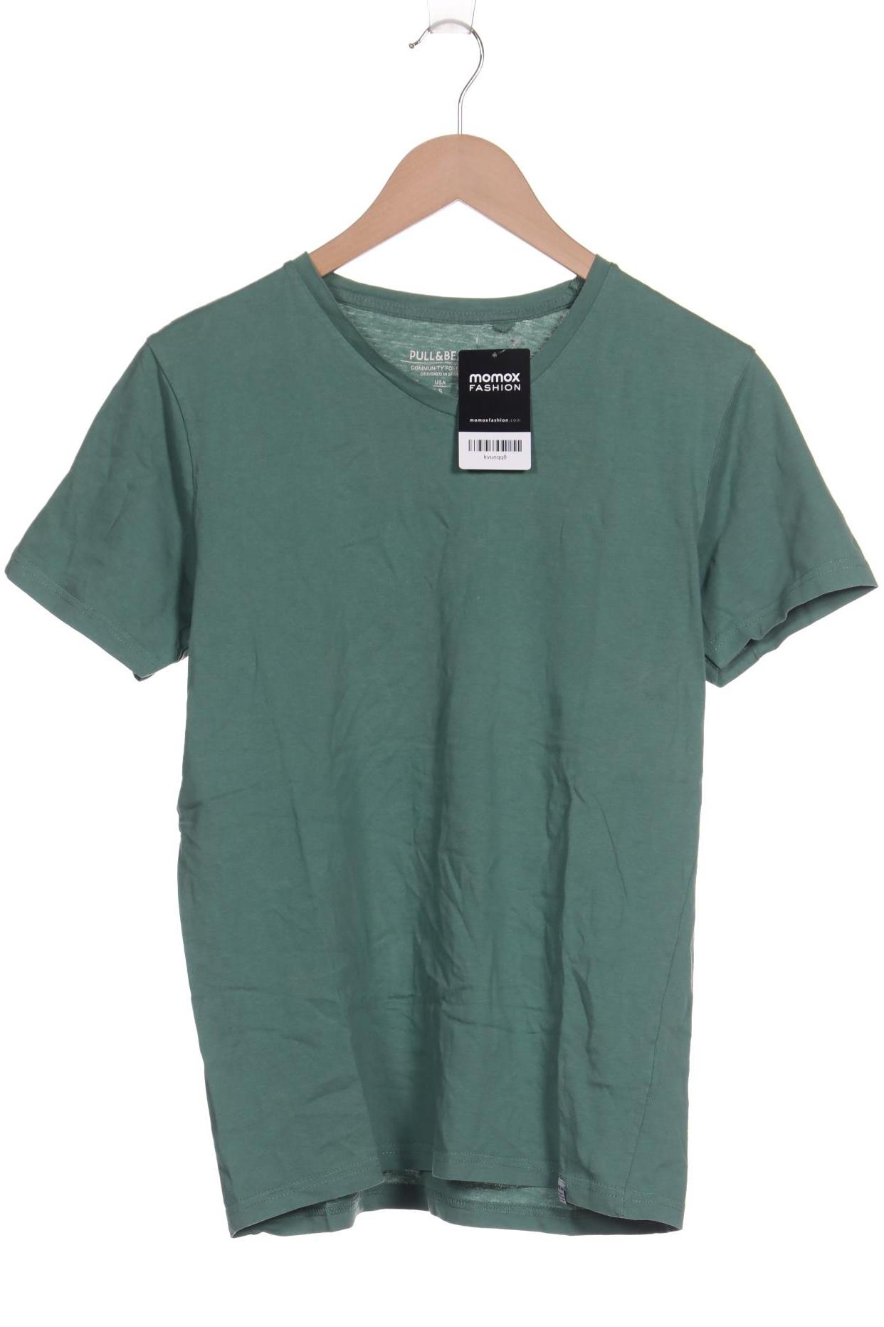 

Pull & Bear Herren T-Shirt, grün, Gr. 46