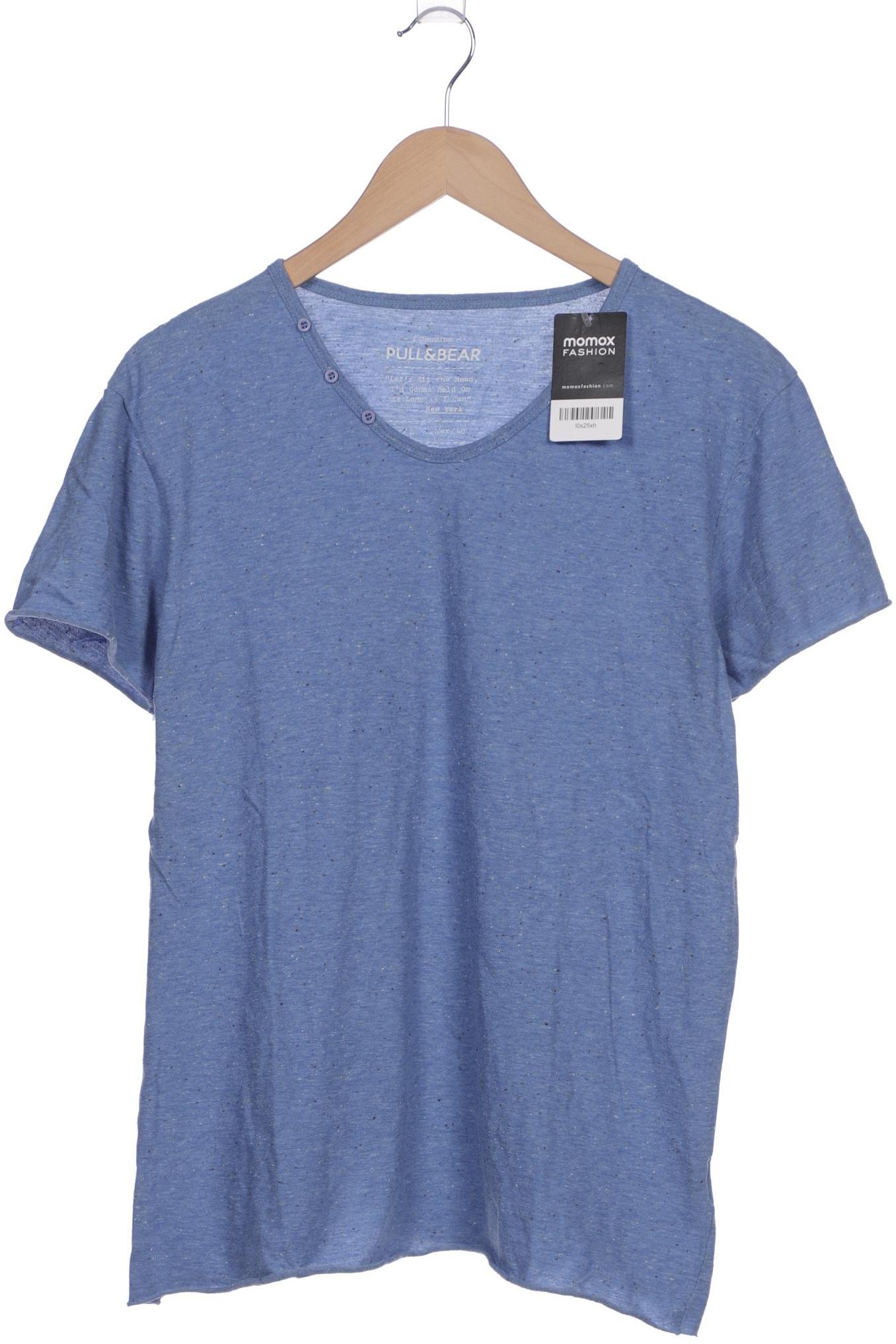 Thumbnail - Pull &amp; Bear Herren T-Shirt, blau, Gr. 52